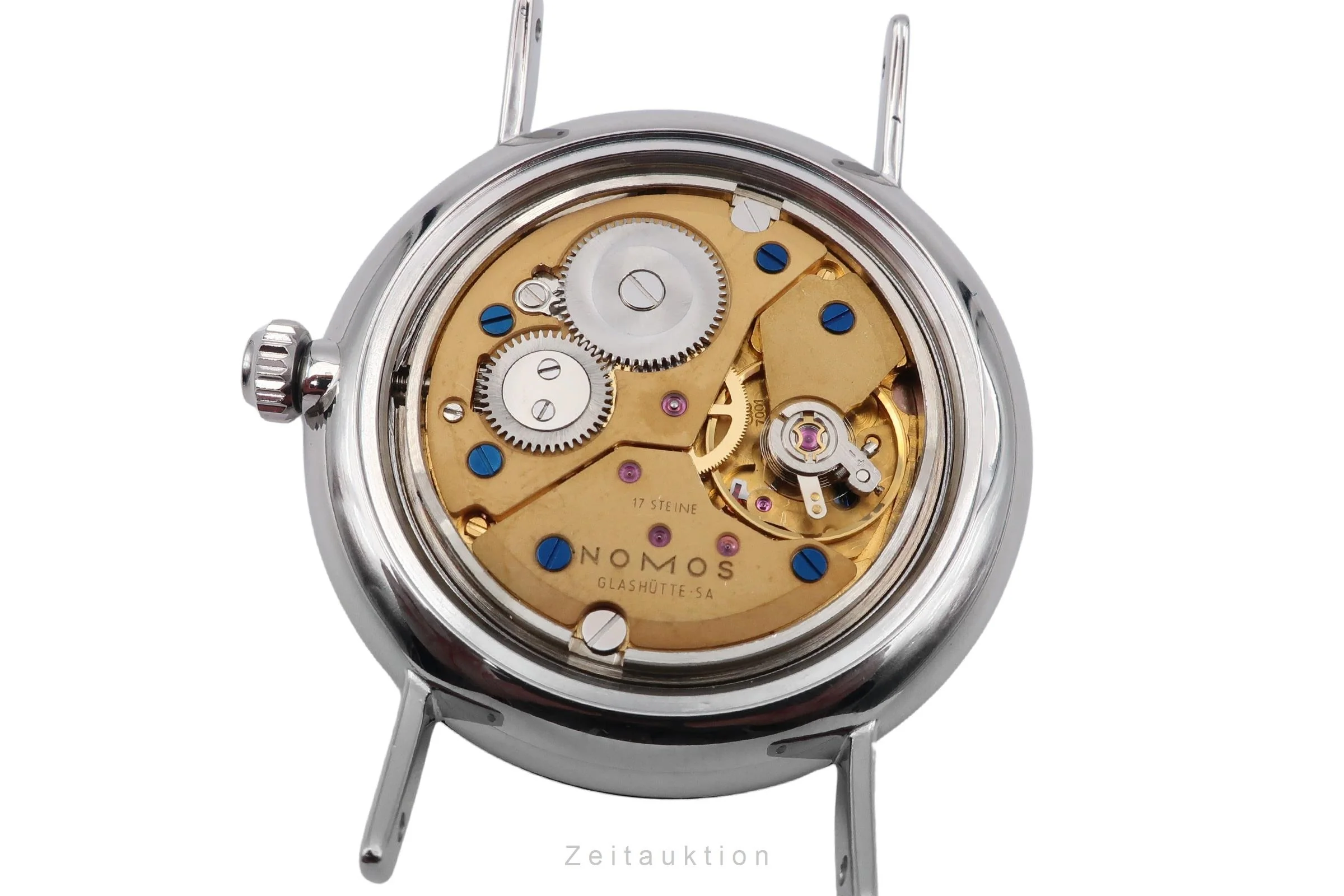 Nomos Ludwig steel manual winding men's watch 201  [2600041] - Image 16