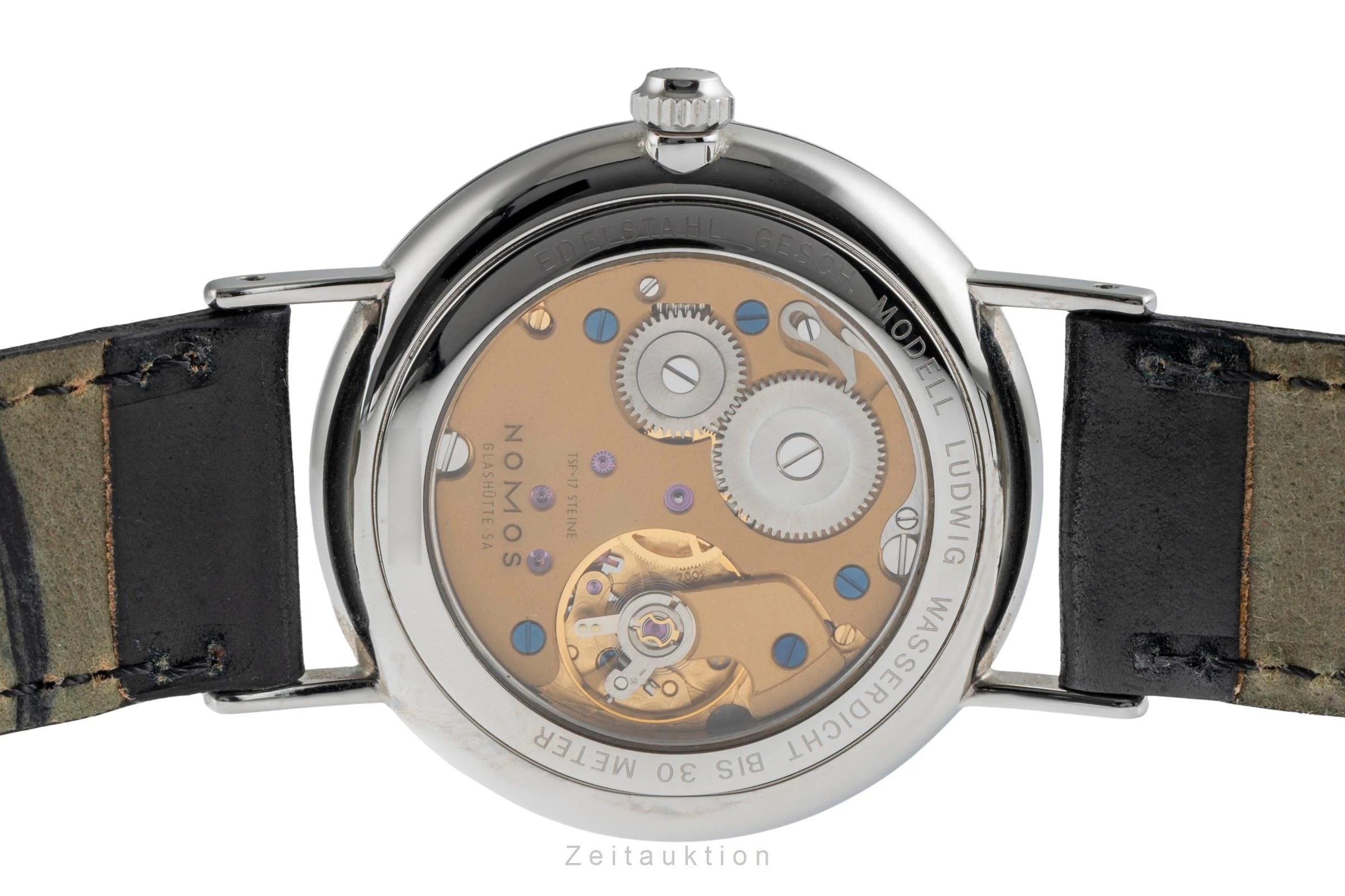 Nomos Ludwig steel manual winding men's watch 205  [2503894] - Image 11