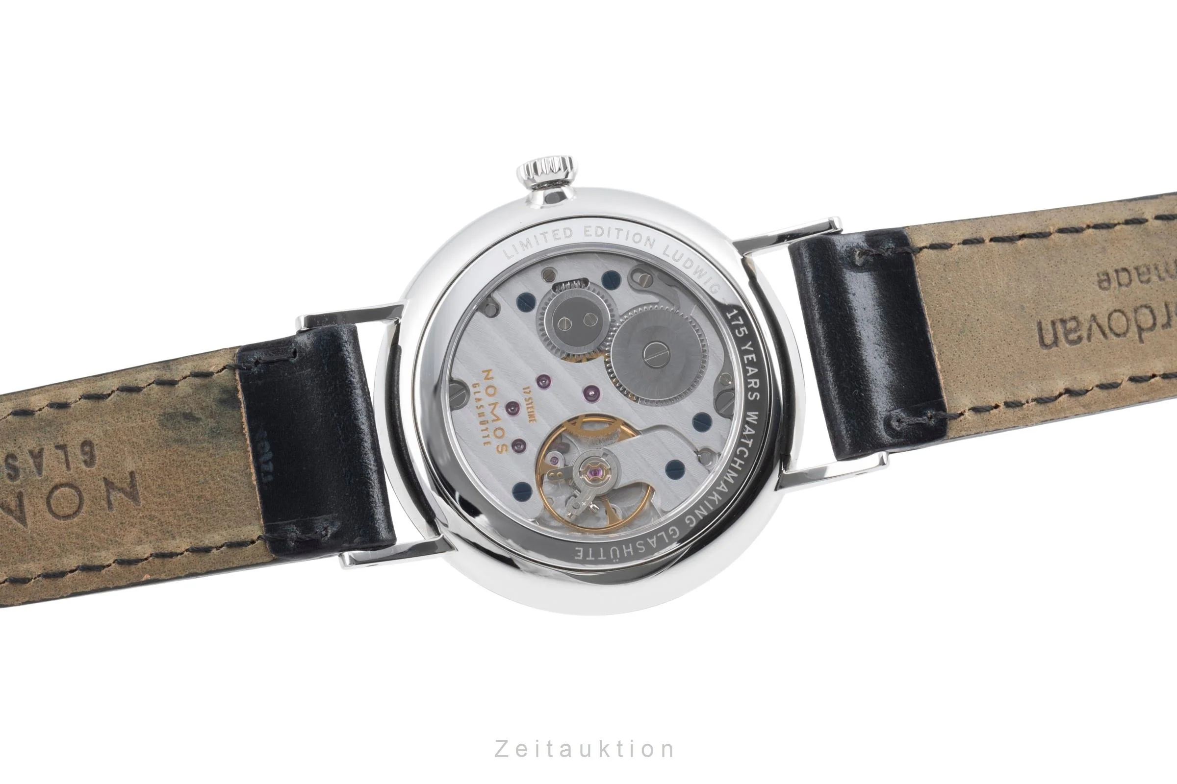 Nomos Ludwig steel manual winding men's watch 205 Limited  [2505777] - Image 12
