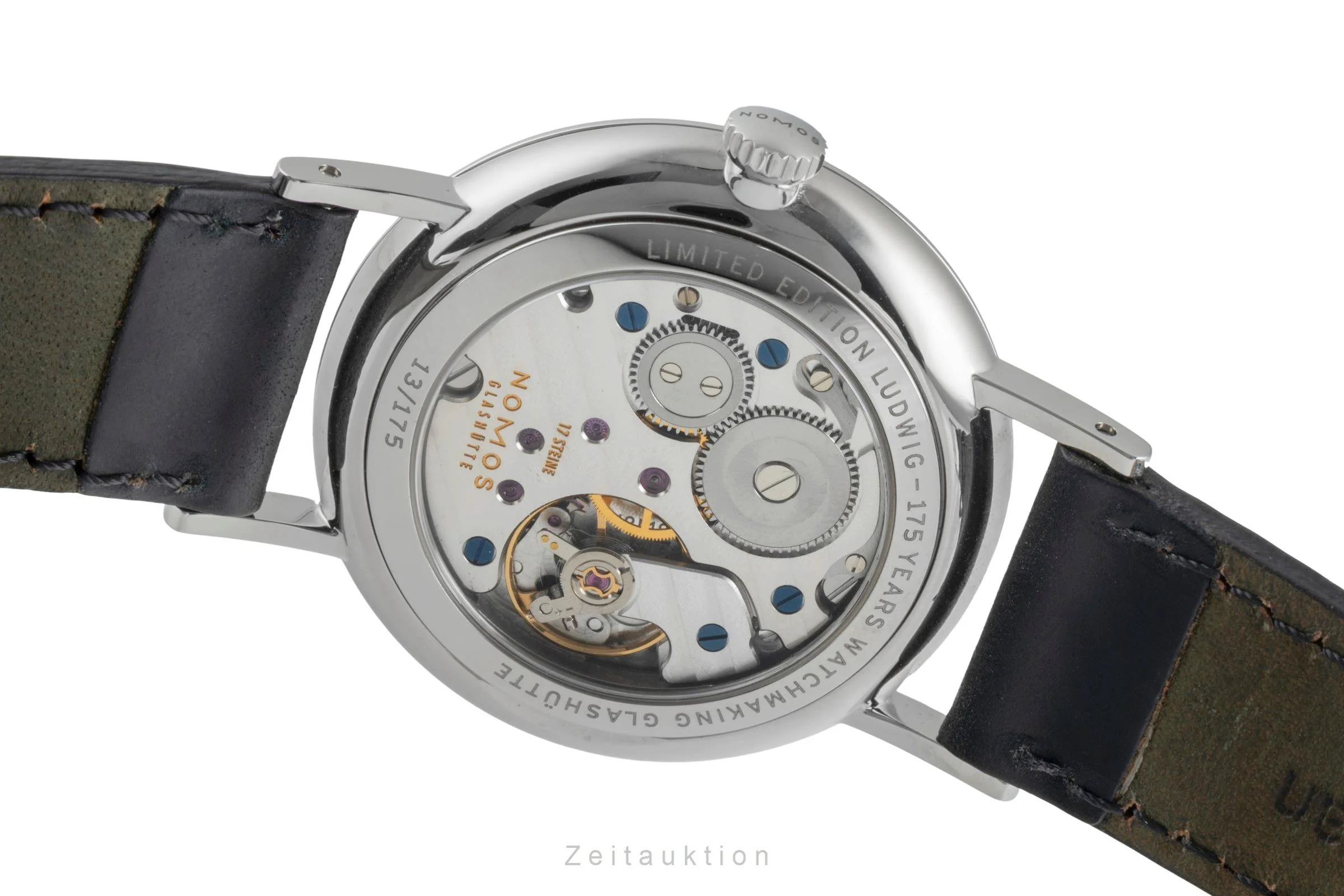 Nomos Ludwig steel manual winding men's watch 205 Limited  [2506080] - Image 11