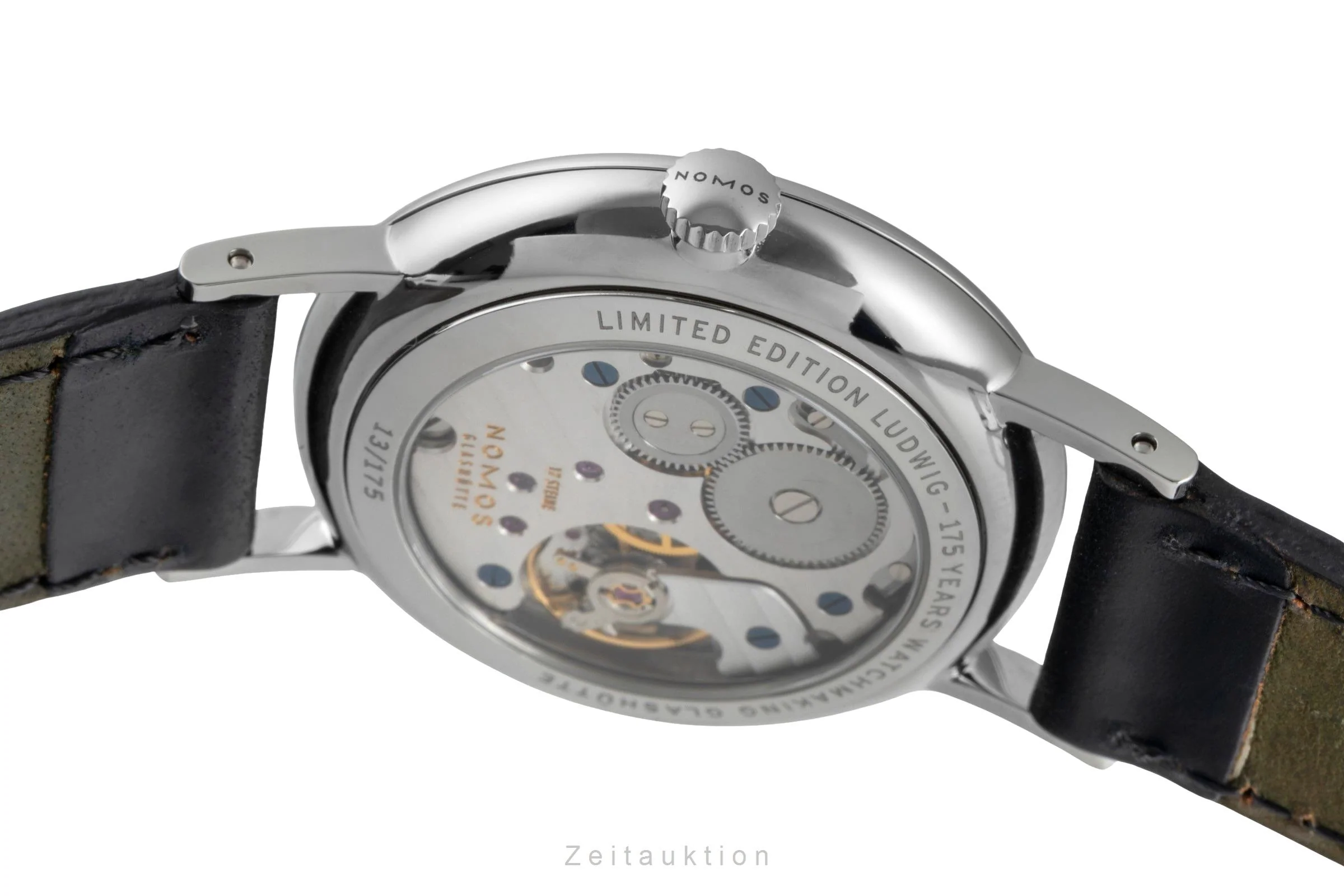 Nomos Ludwig steel manual winding men's watch 205 Limited  [2506080] - Image 12