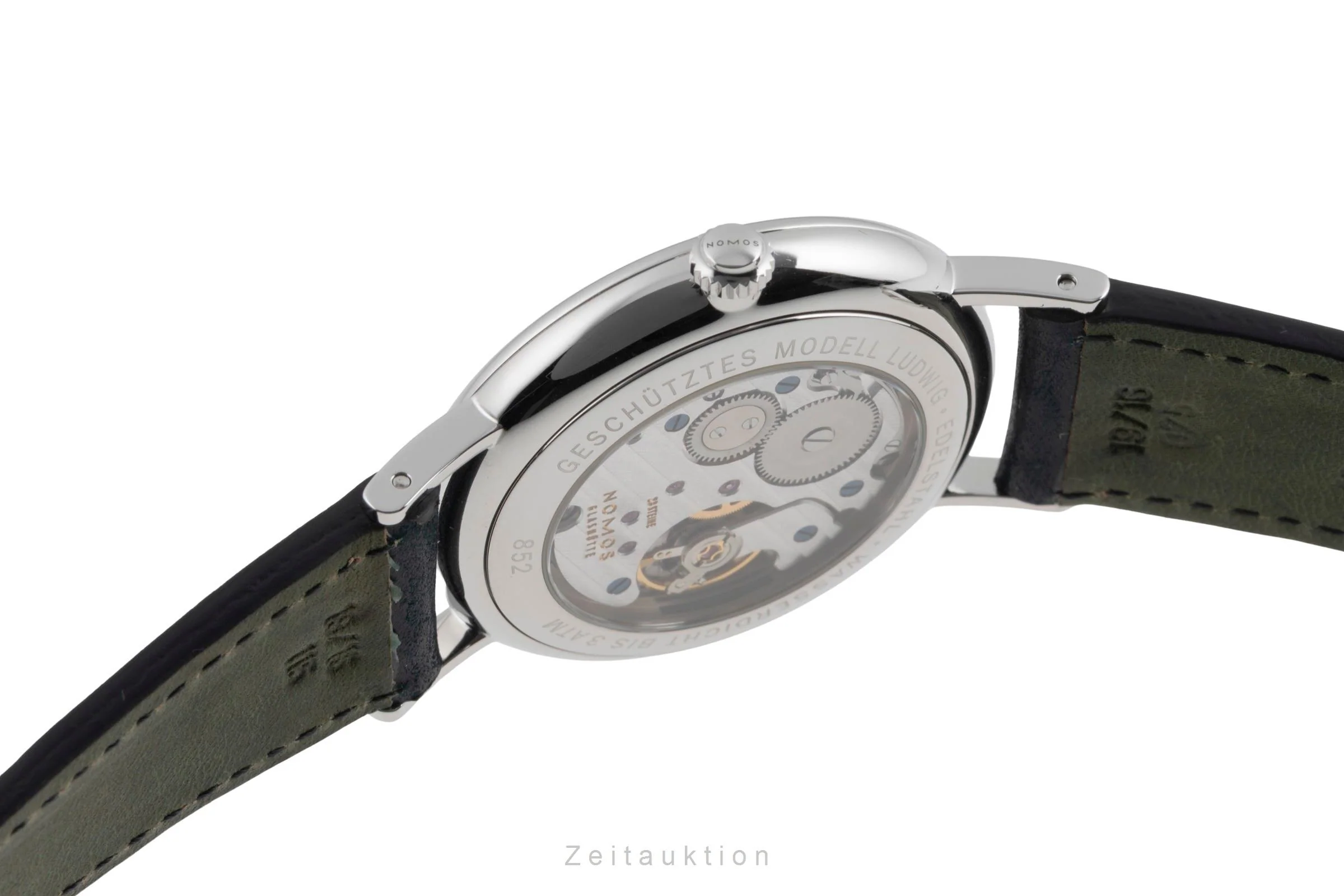 Nomos Ludwig steel manual winding men's watch 231 LP: 2400EUR  [2600820] - Image 13