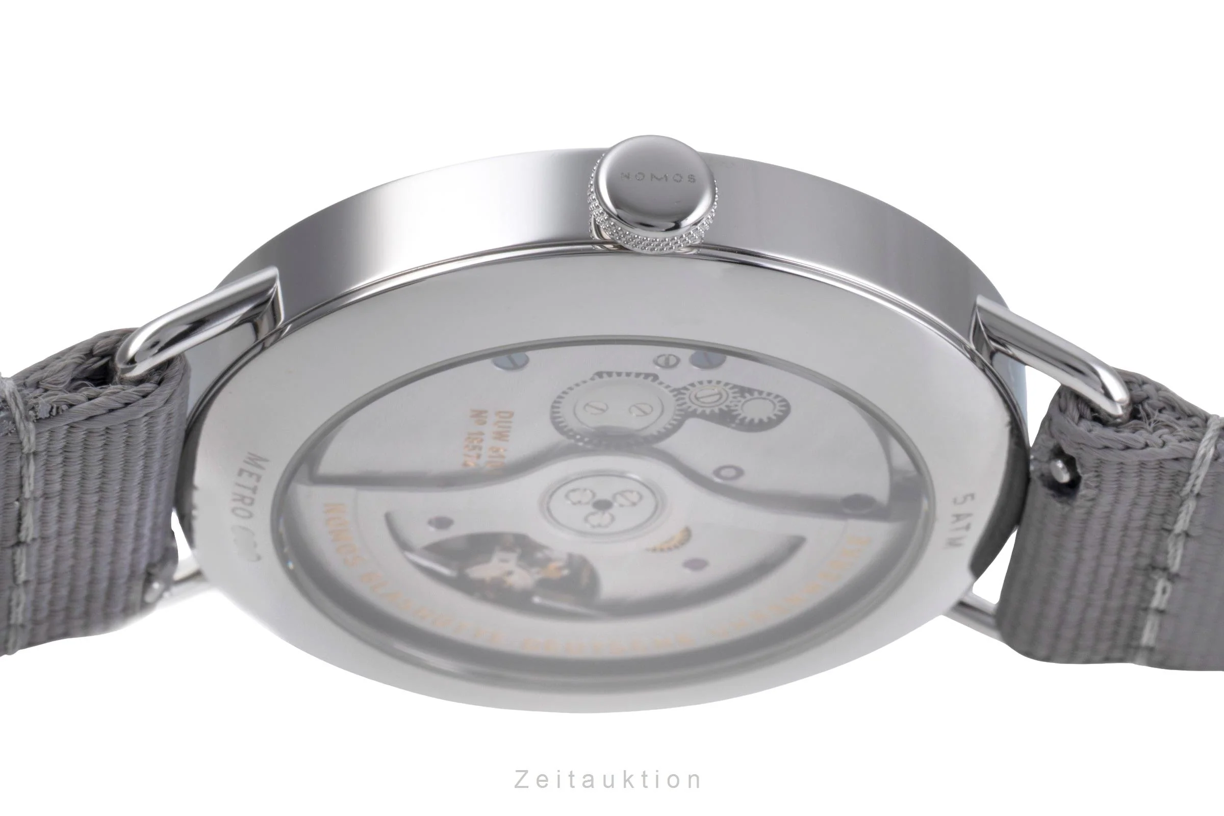 Nomos Metro steel automatic men's watch 1165  [2506198] - Image 11