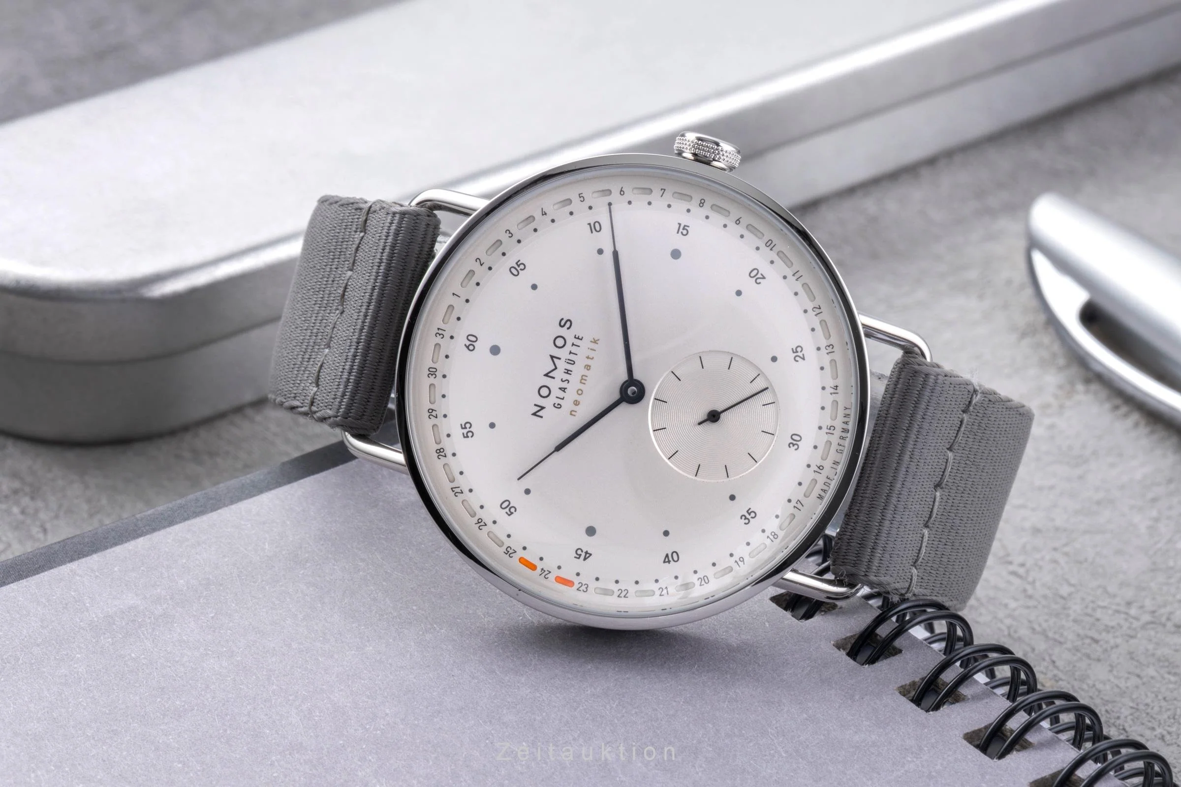 Nomos Metro steel automatic men's watch 1165  [2506198] - Image 3
