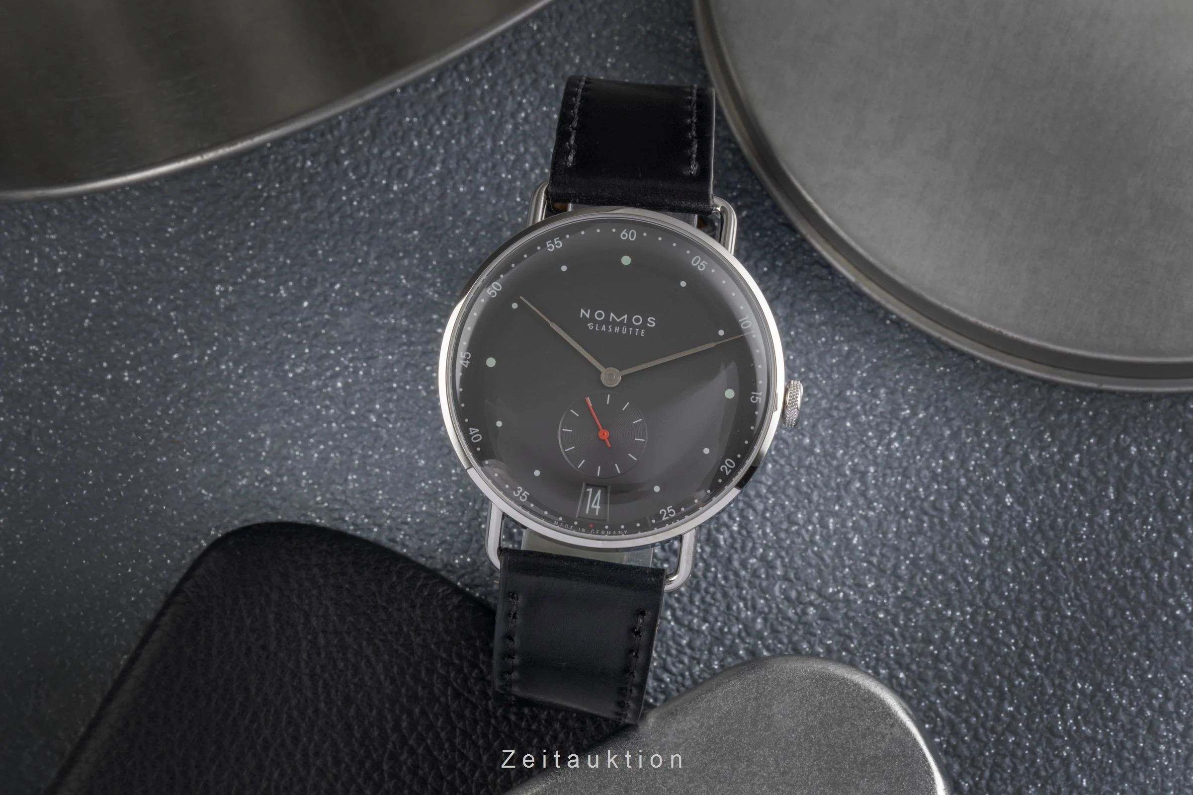 Nomos Metro steel manual winding men's watch 1103  [2503210] - Image 4