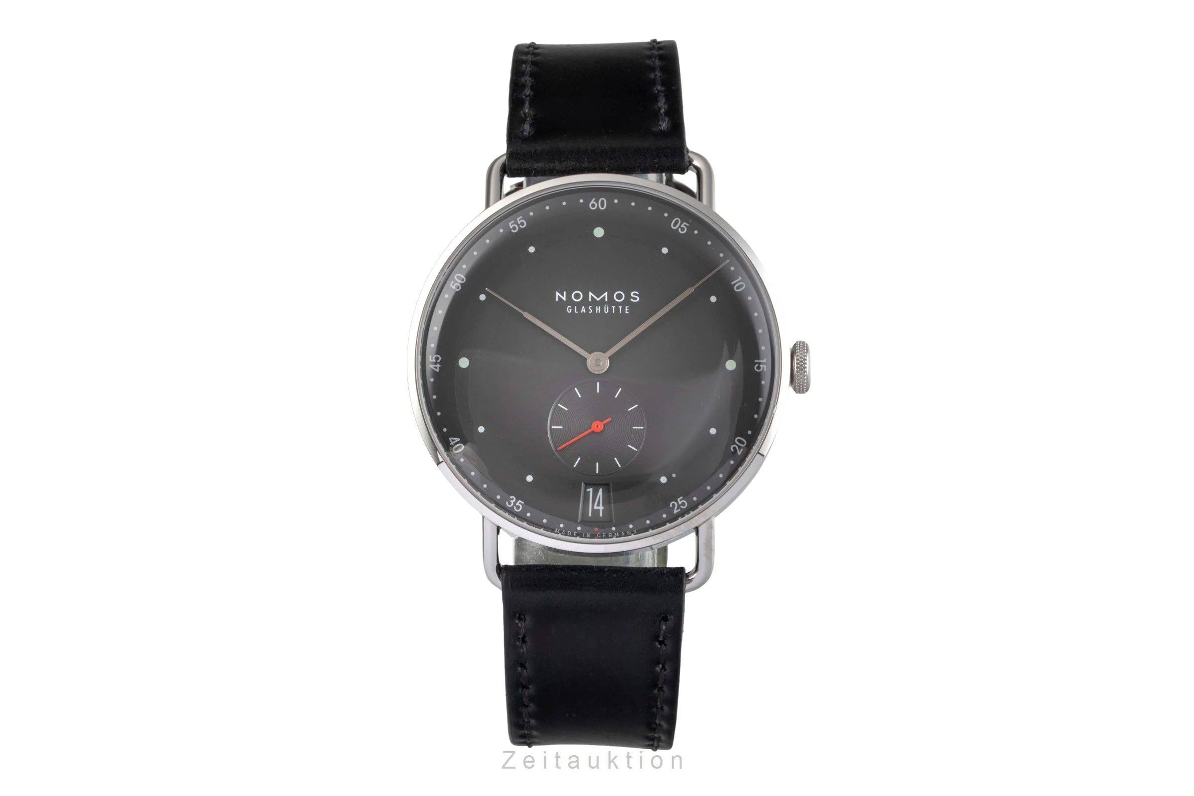 Nomos Metro steel manual winding men's watch 1103  [2503210] - Image 5