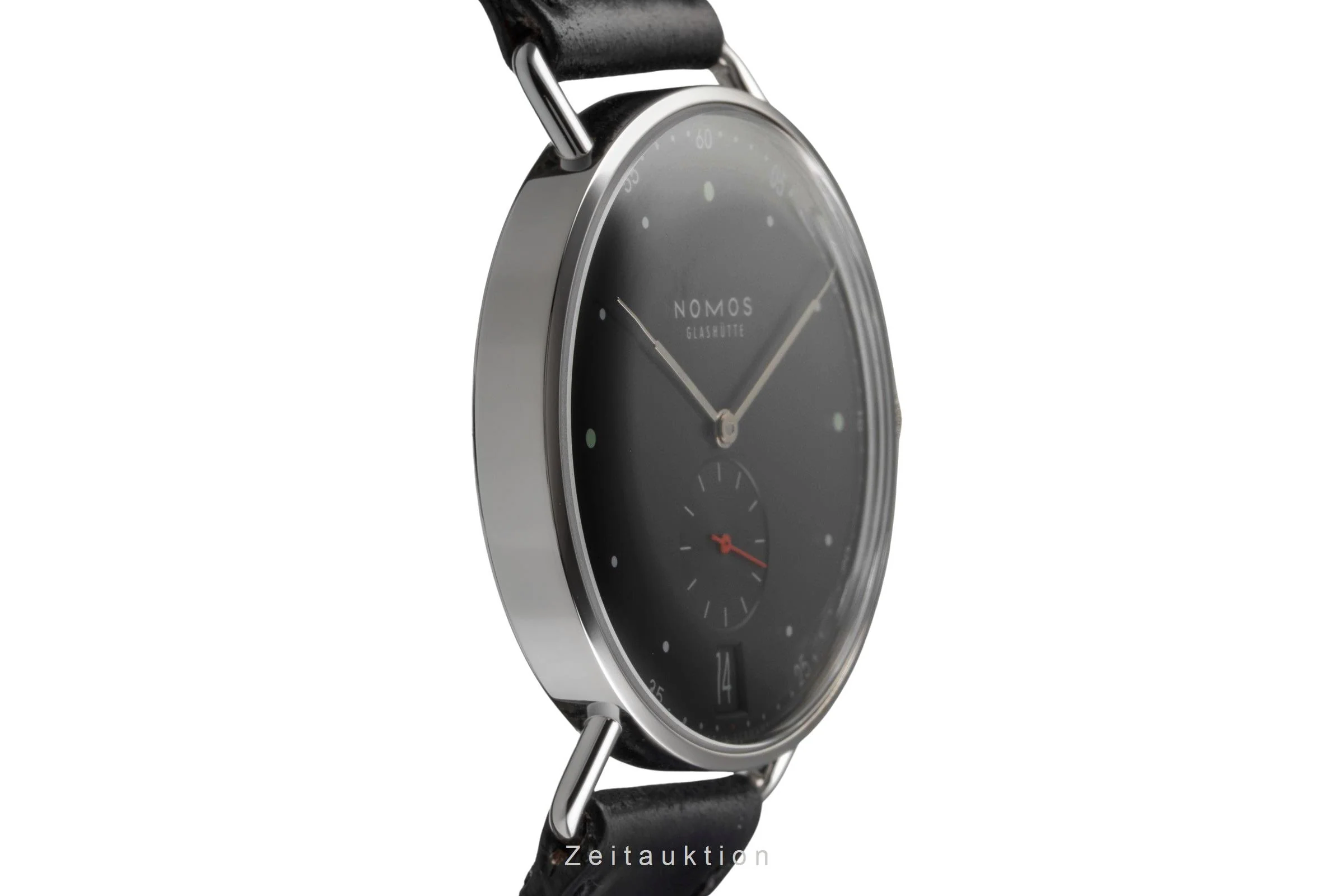 Nomos Metro steel manual winding men's watch 1103  [2503210] - Image 8