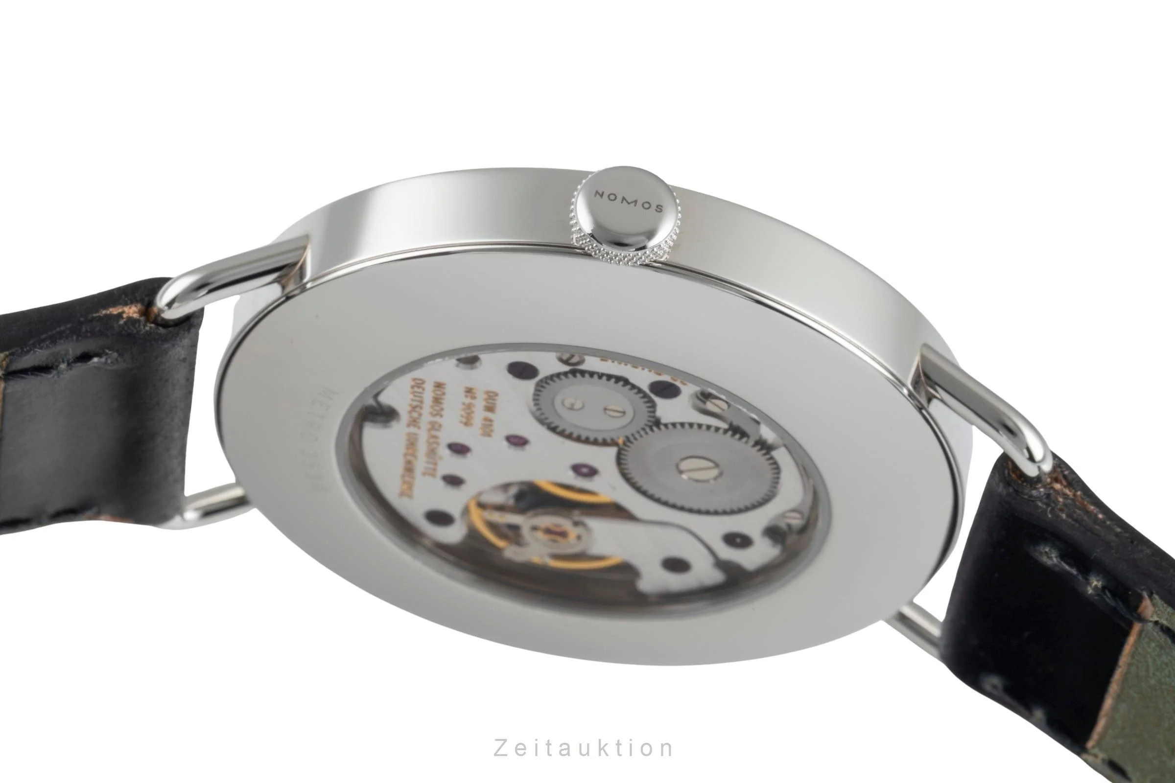Nomos Metro steel manual winding men's watch 1103  [2505640] - Image 12