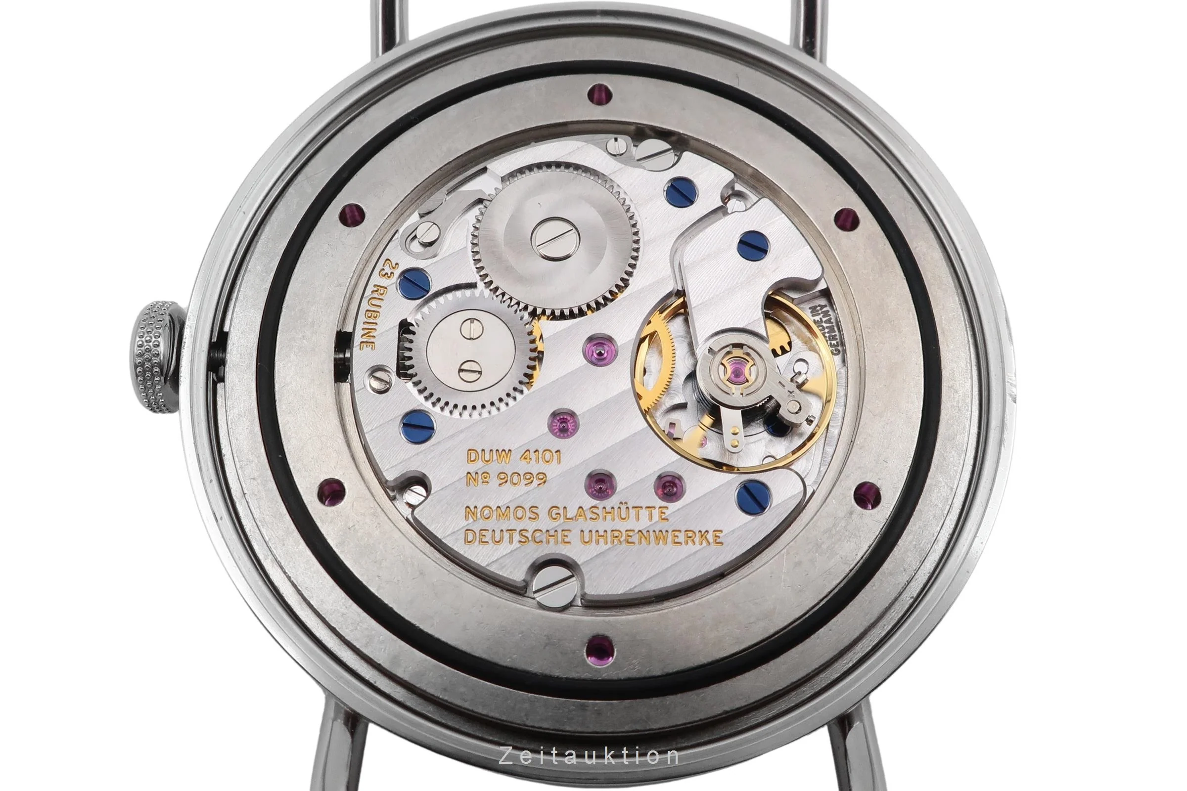 Nomos Metro steel manual winding men's watch 1103  [2505640] - Image 14