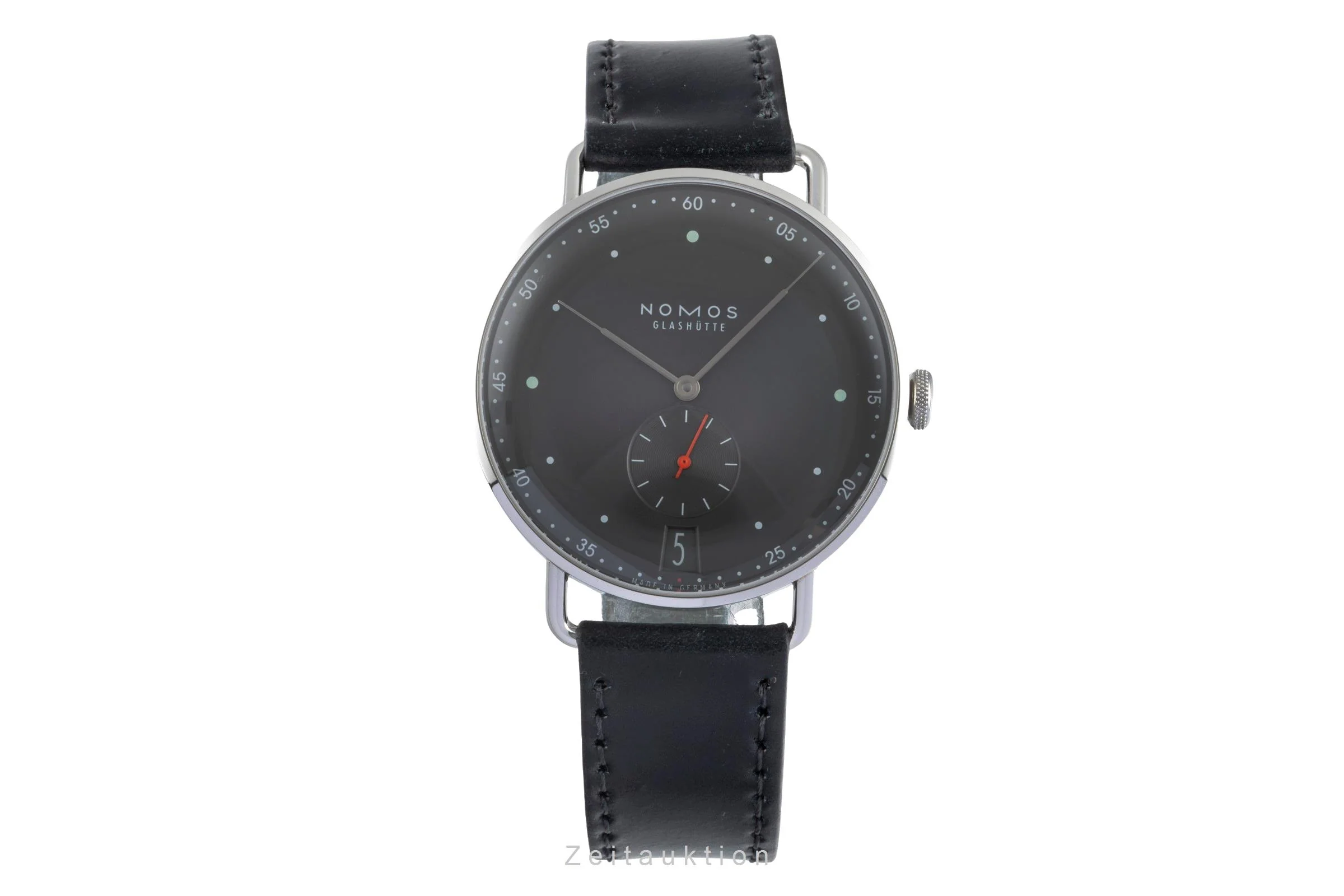 Nomos Metro steel manual winding men's watch 1103  [2505640] - Image 5