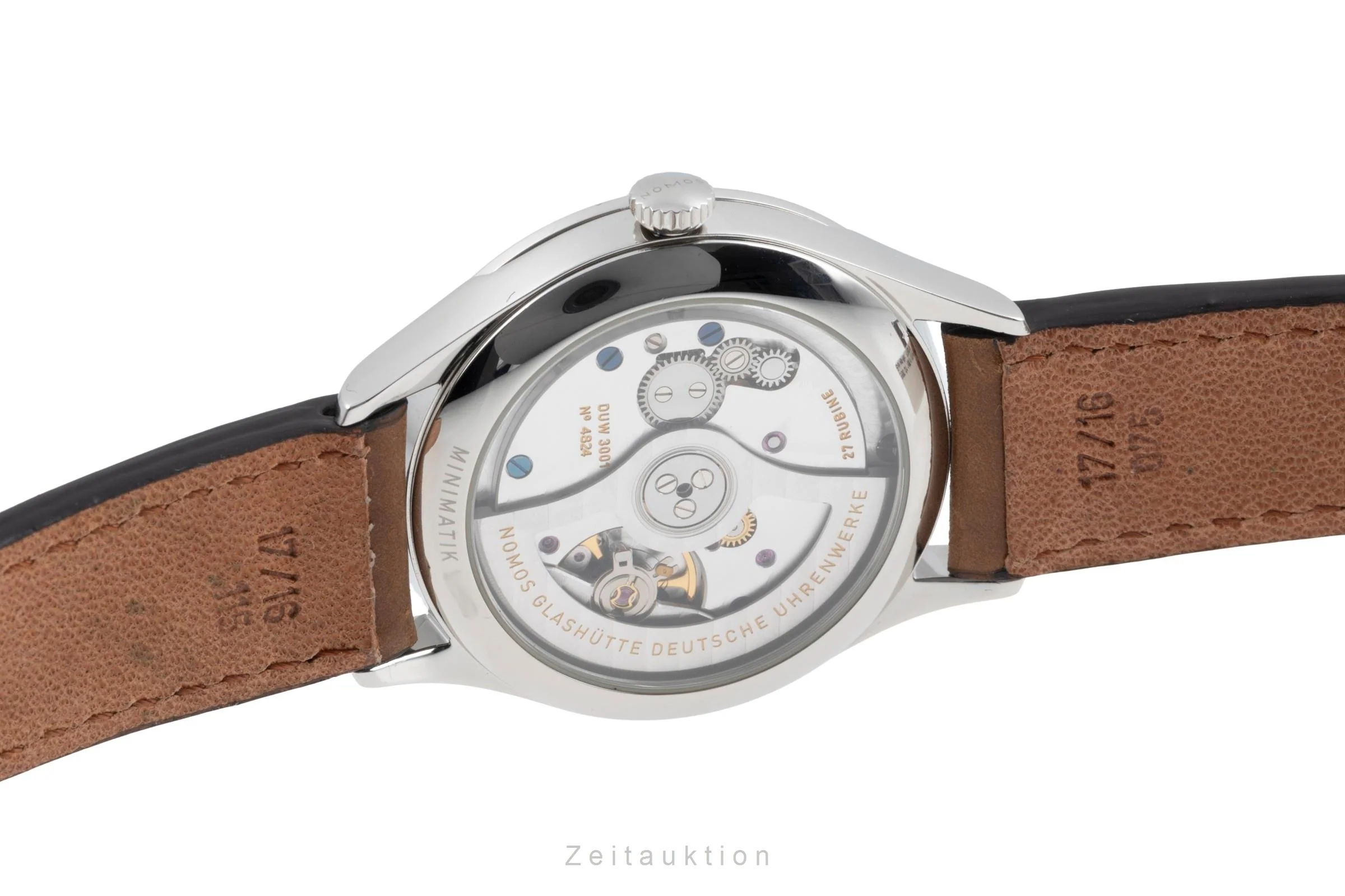 Nomos Minimatik steel automatic men's watch 1203  [2505096] - Image 12