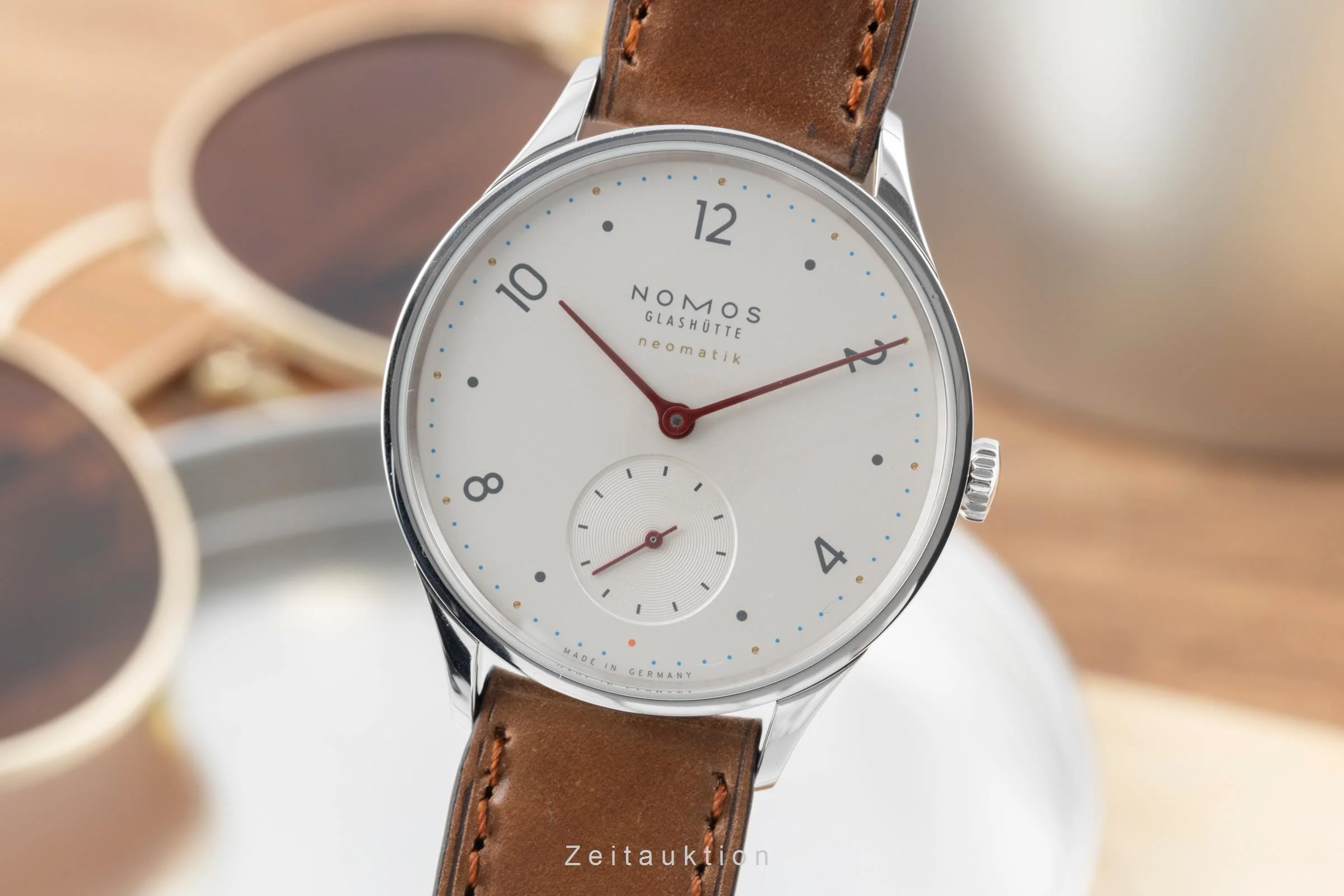 Nomos Minimatik steel automatic men's watch 1203  [2505096] - Image 2