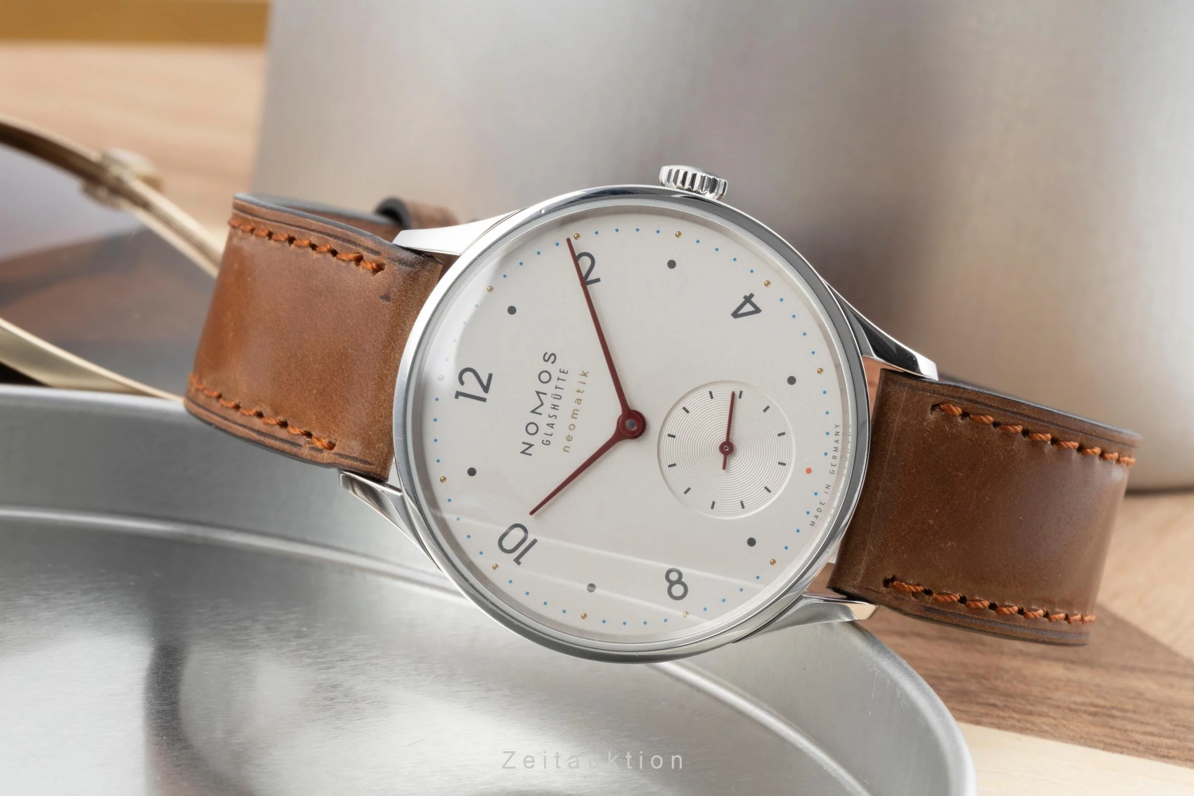 Nomos Minimatik steel automatic men's watch 1203  [2505096] - Image 3