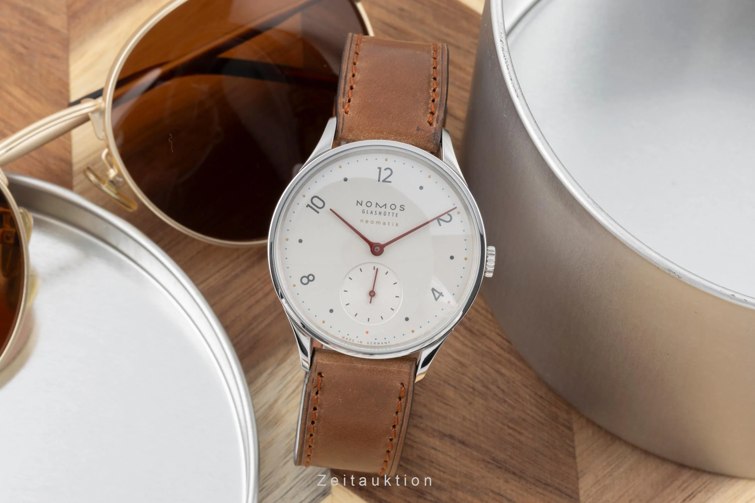 Nomos Minimatik steel automatic men's watch 1203  [2505096] - Image 4