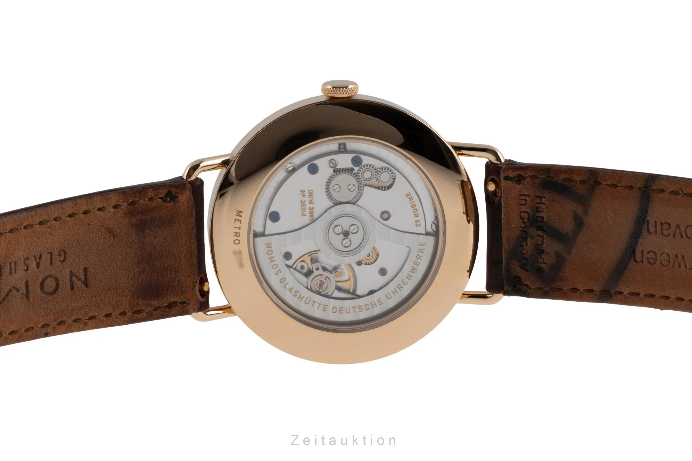 Nomos Neomatik 18 ct red gold automatic men's watch 1180 LP: 8400EUR  [2503172] - Image 11