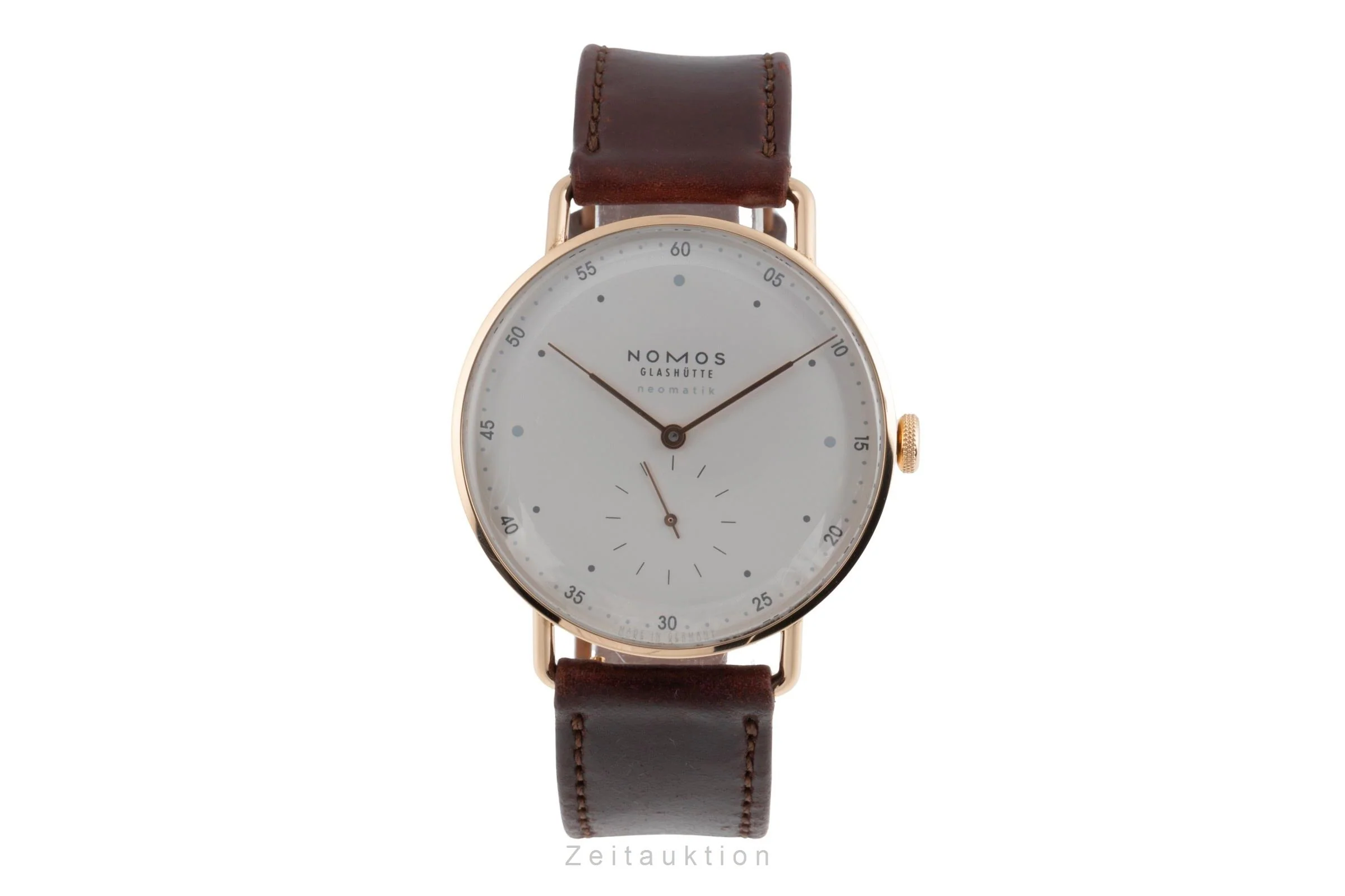 Nomos Neomatik 18 ct red gold automatic men's watch 1180 LP: 8400EUR  [2503172] - Image 5