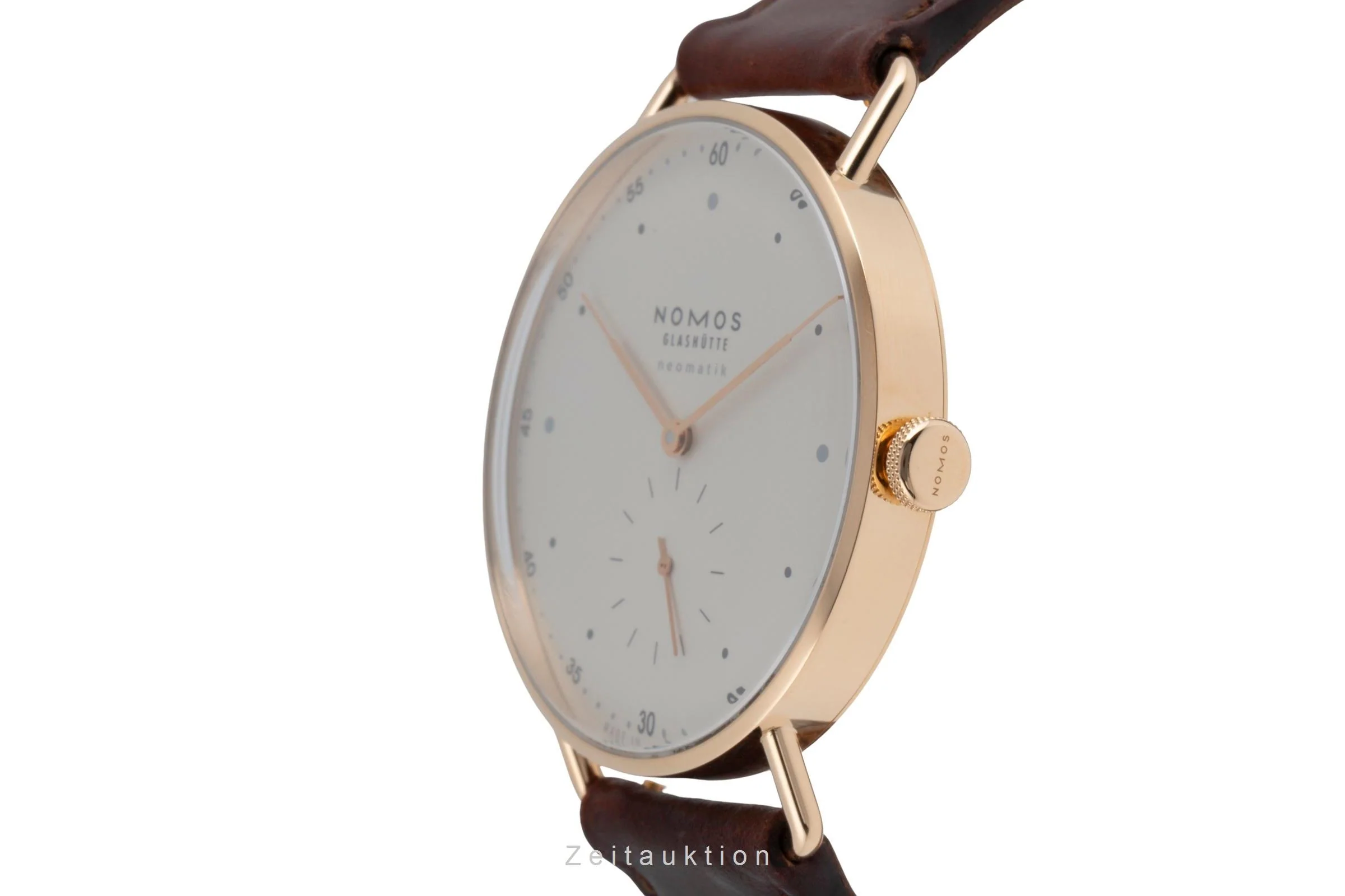 Nomos Neomatik 18 ct red gold automatic men's watch 1180 LP: 8400EUR  [2503172] - Image 7