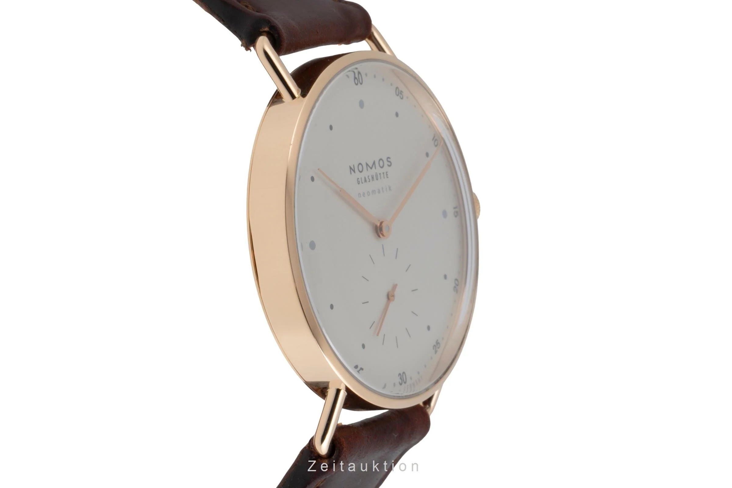 Nomos Neomatik 18 ct red gold automatic men's watch 1180 LP: 8400EUR  [2503172] - Image 8