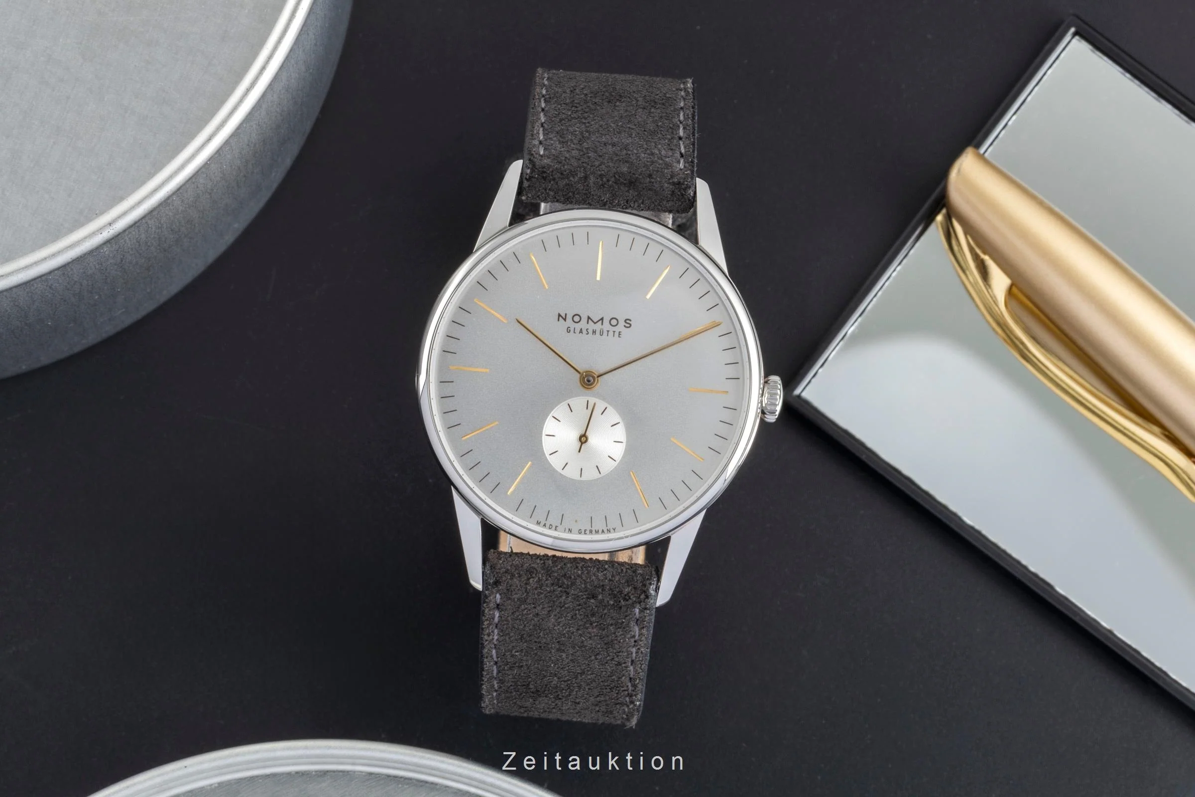 Nomos Orion steel manual winding men's watch 379 LP: 2260EUR  [2505674] - Image 4