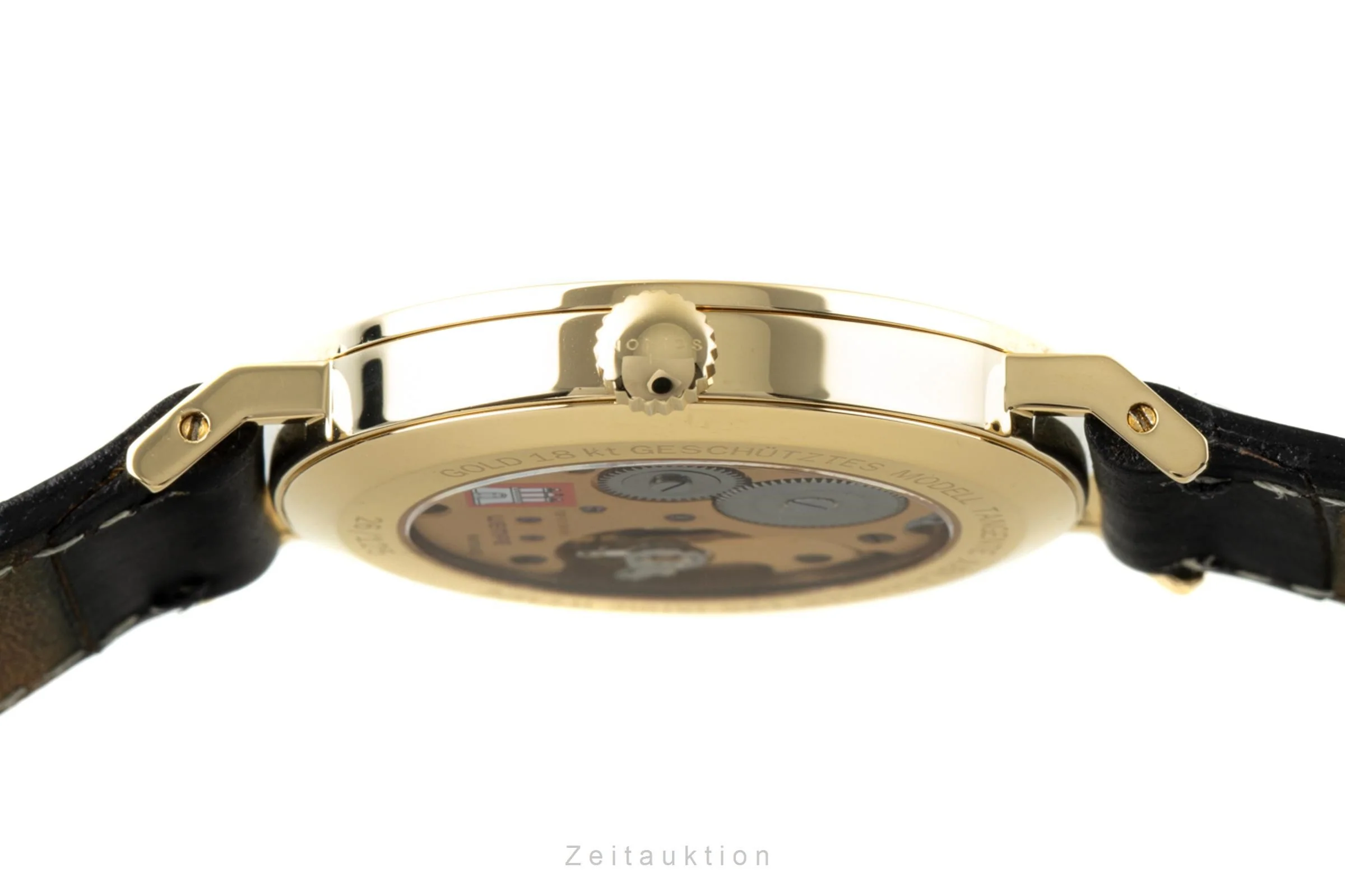 Nomos Tangente 18 ct gold manual winding men's watch Limited  [2200410] - Image 10