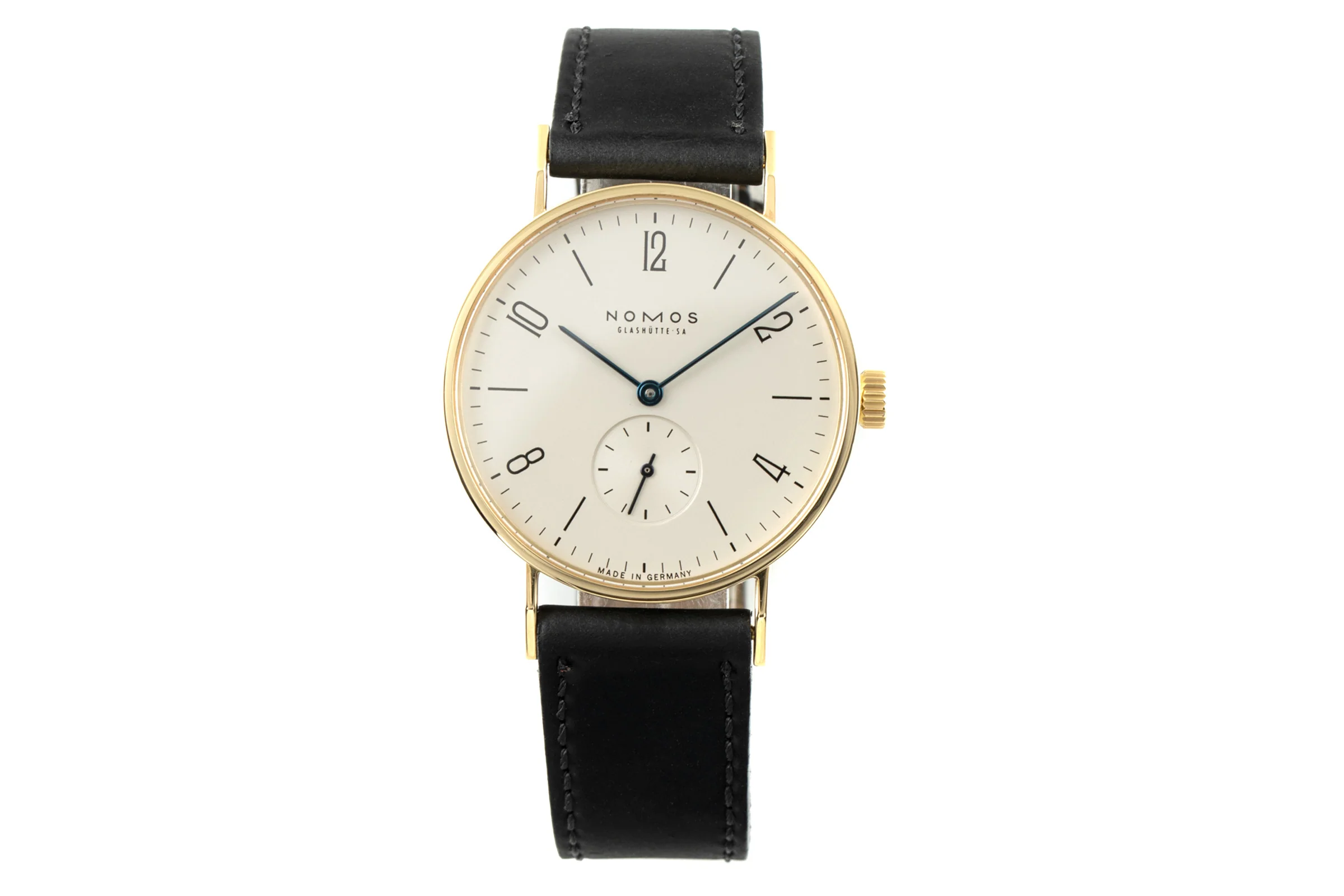 Nomos Tangente 18 ct gold manual winding men's watch Limited  [2200410] - Image 4