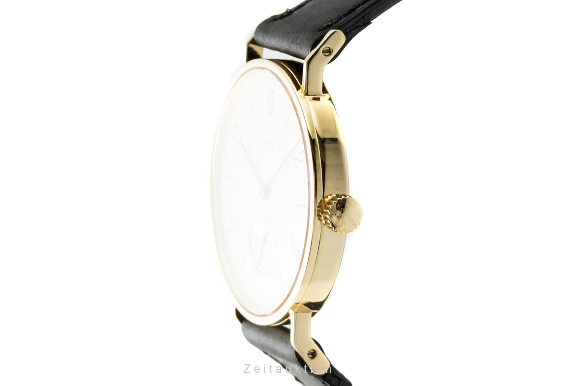 Nomos Tangente 18 ct gold manual winding men's watch Limited  [2200410] - Image 6