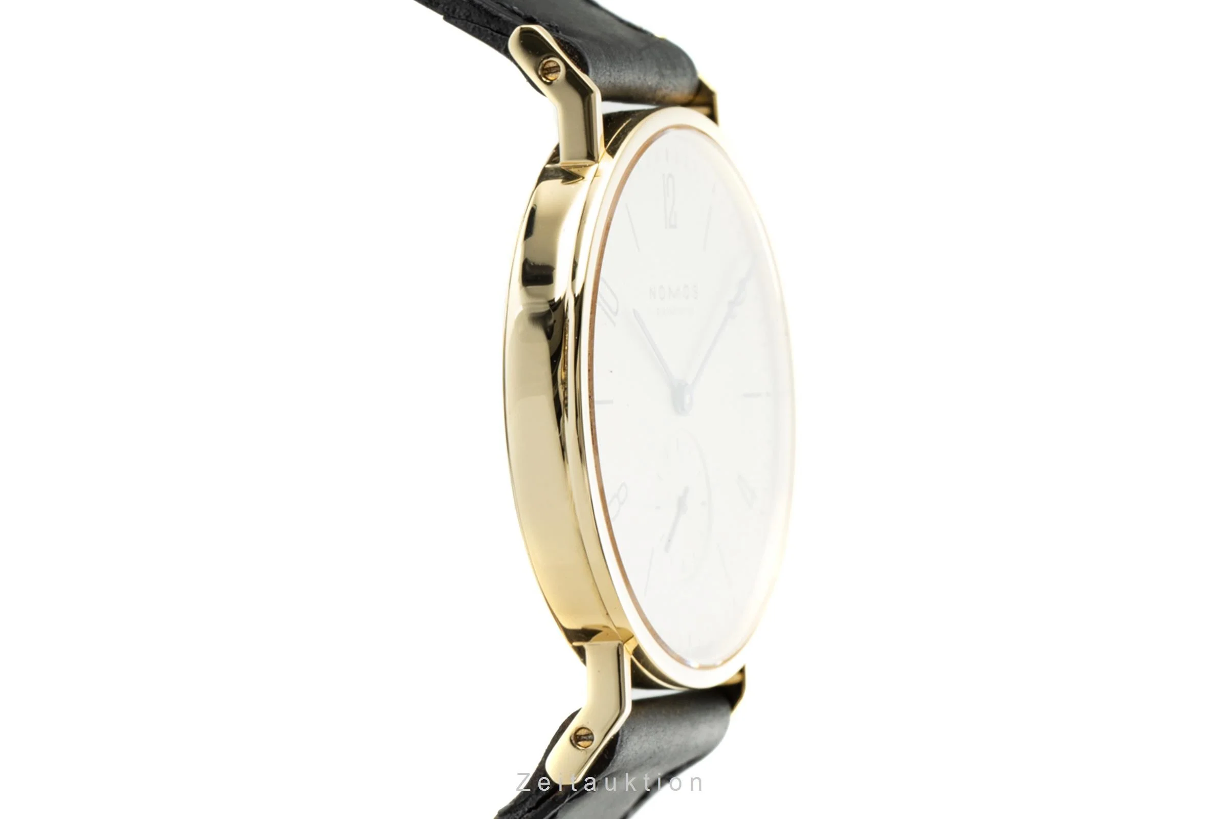 Nomos Tangente 18 ct gold manual winding men's watch Limited  [2200410] - Image 7
