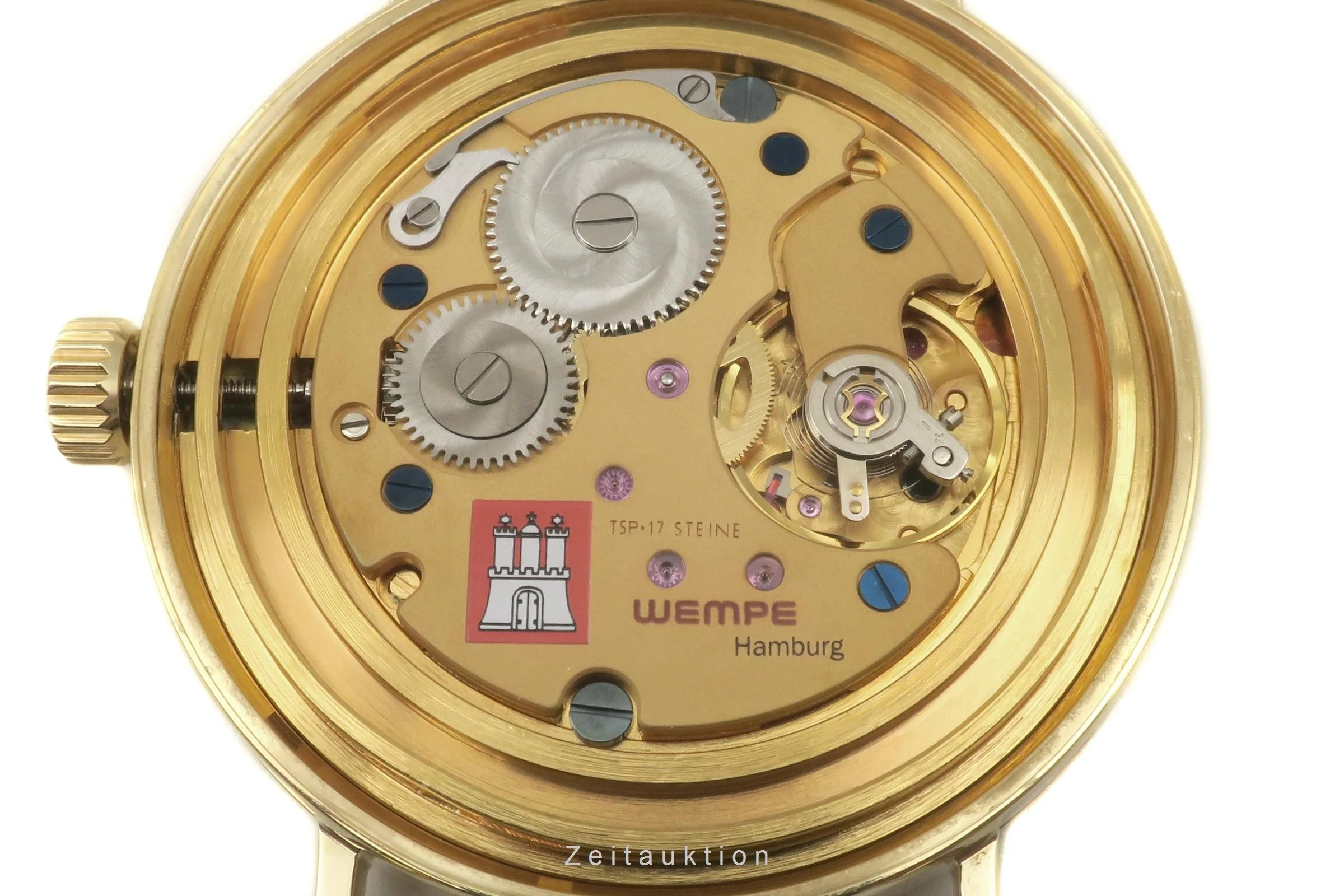 Nomos Tangente 18 ct gold manual winding men's watch Tangente (125 Wempe Anniversary) Limited  [2305507] - Image 14