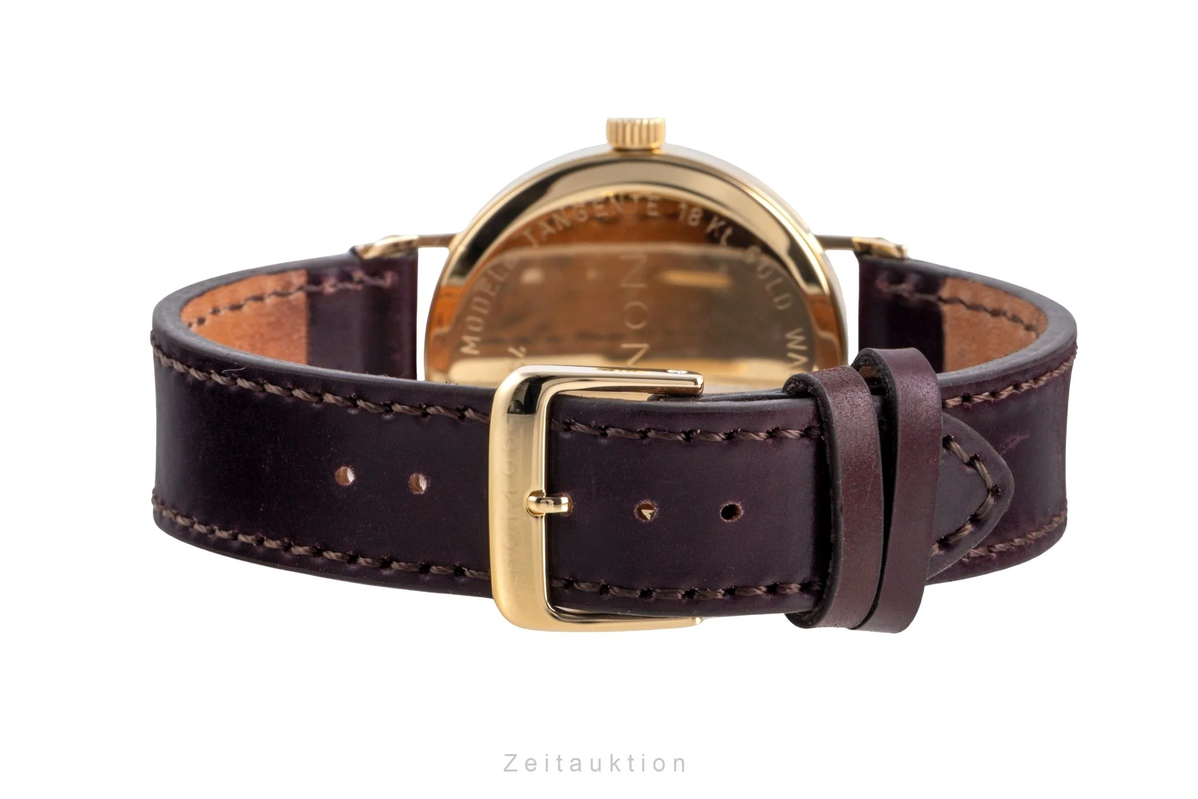 Nomos Tangente 18 ct gold manual winding unisex Tangente Gold  [2600223] - Image 13