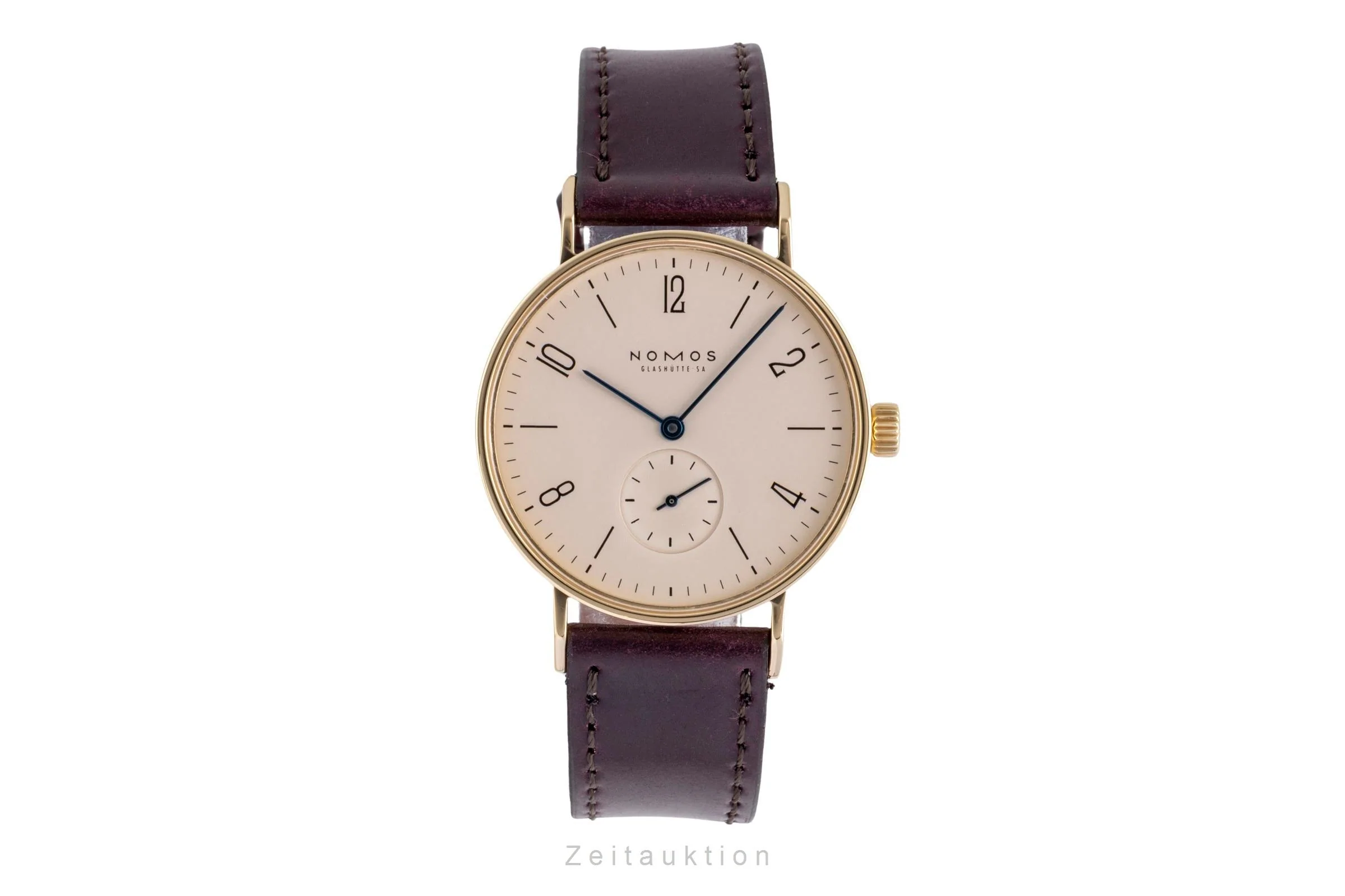 Nomos Tangente 18 ct gold manual winding unisex Tangente Gold  [2600223] - Image 5