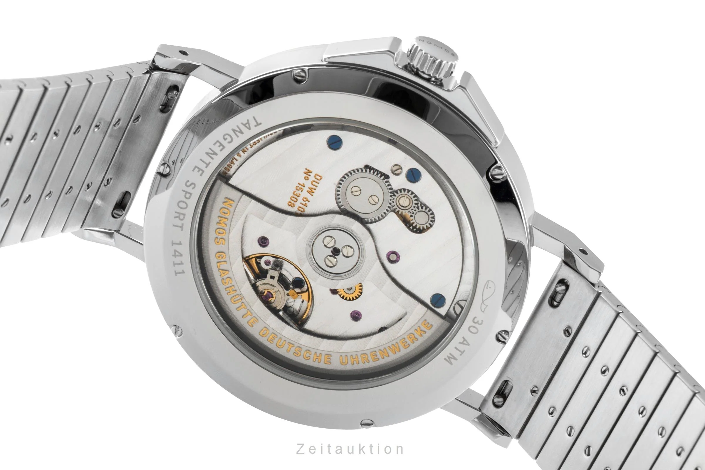 Nomos Tangente Sport steel automatic men's watch 501  [2601112] - Image 14