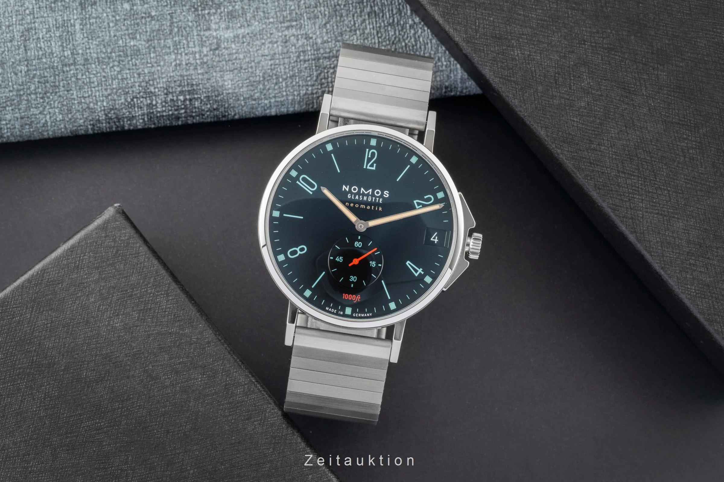 Nomos Tangente Sport steel automatic men's watch 501  [2601112] - Image 4