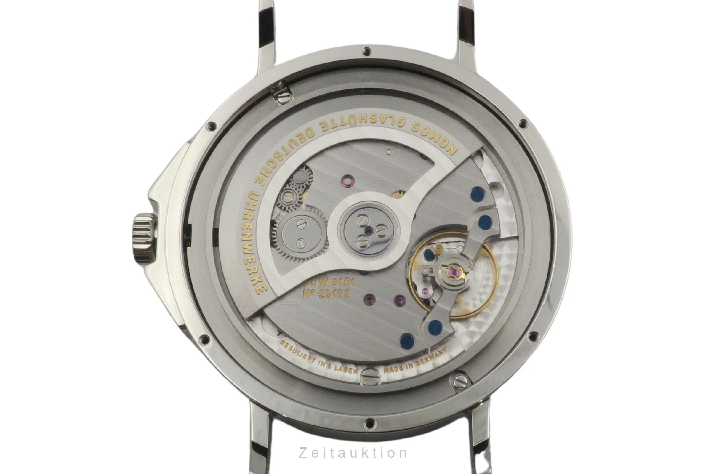 Nomos Tangente Sport steel automatic men's watch 581 LP: 4380EUR  [2504347] - Image 14