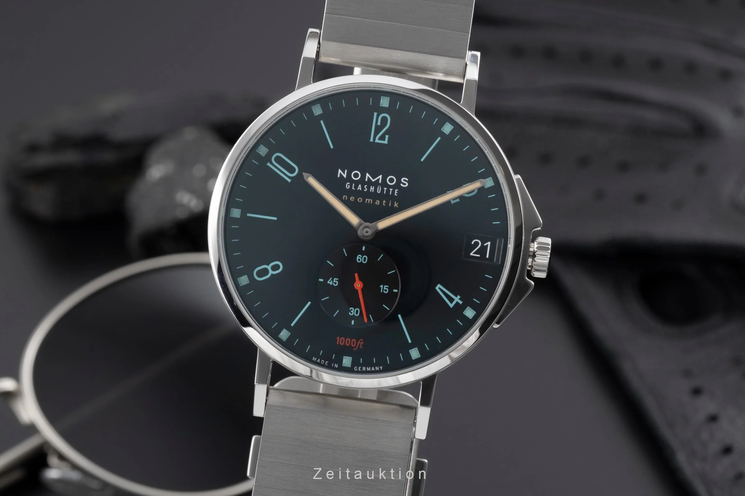 Nomos Tangente Sport steel automatic men's watch 581 LP: 4380EUR  [2504347] - Image 2
