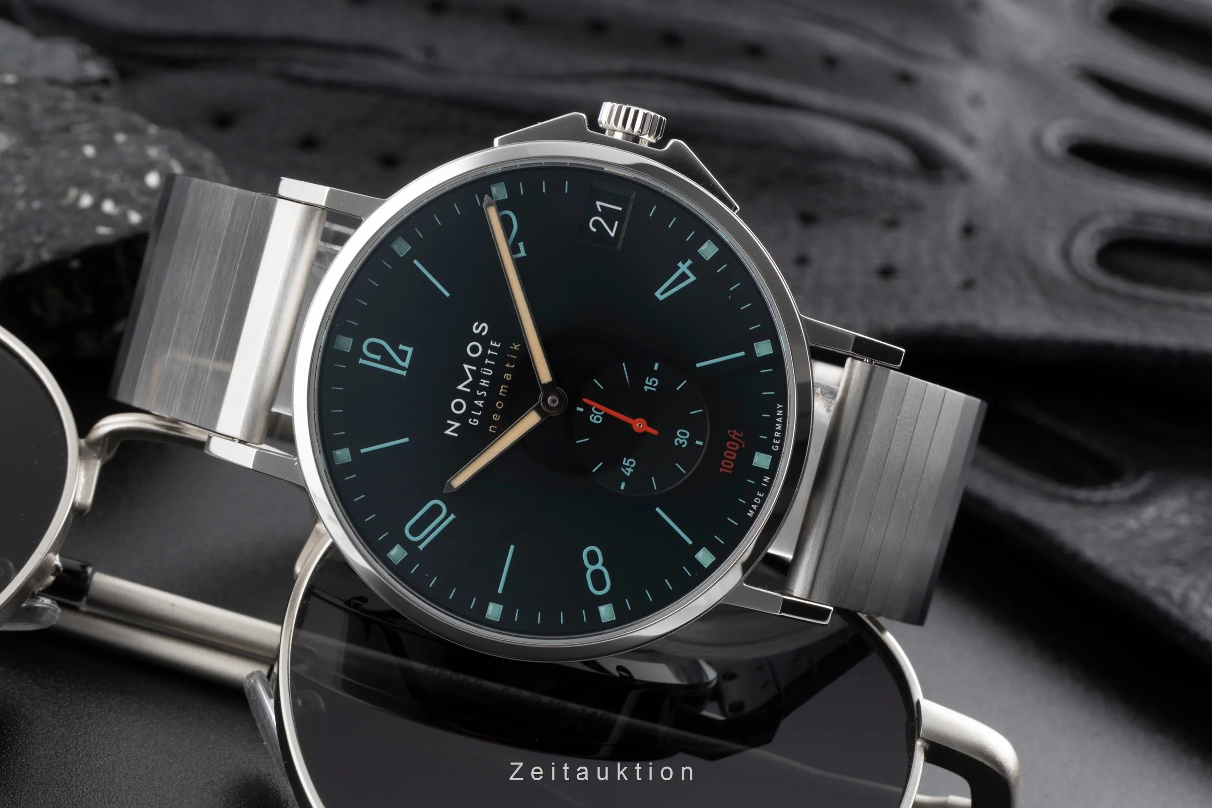 Nomos Tangente Sport steel automatic men's watch 581 LP: 4380EUR  [2504347] - Image 3