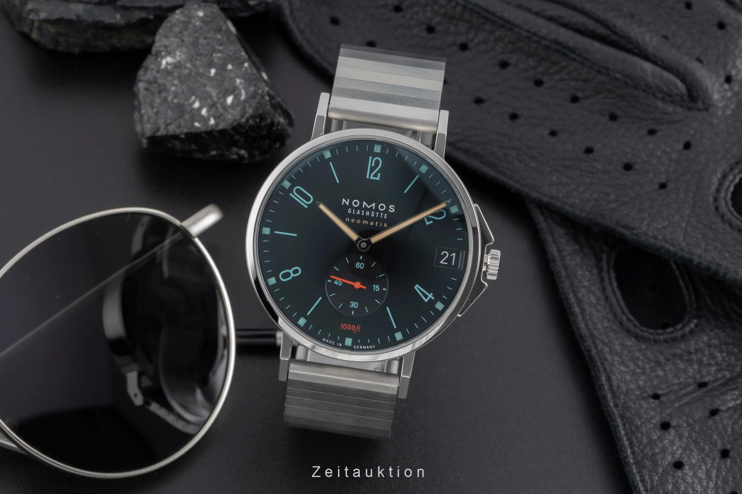 Nomos Tangente Sport steel automatic men's watch 581 LP: 4380EUR  [2504347] - Image 4