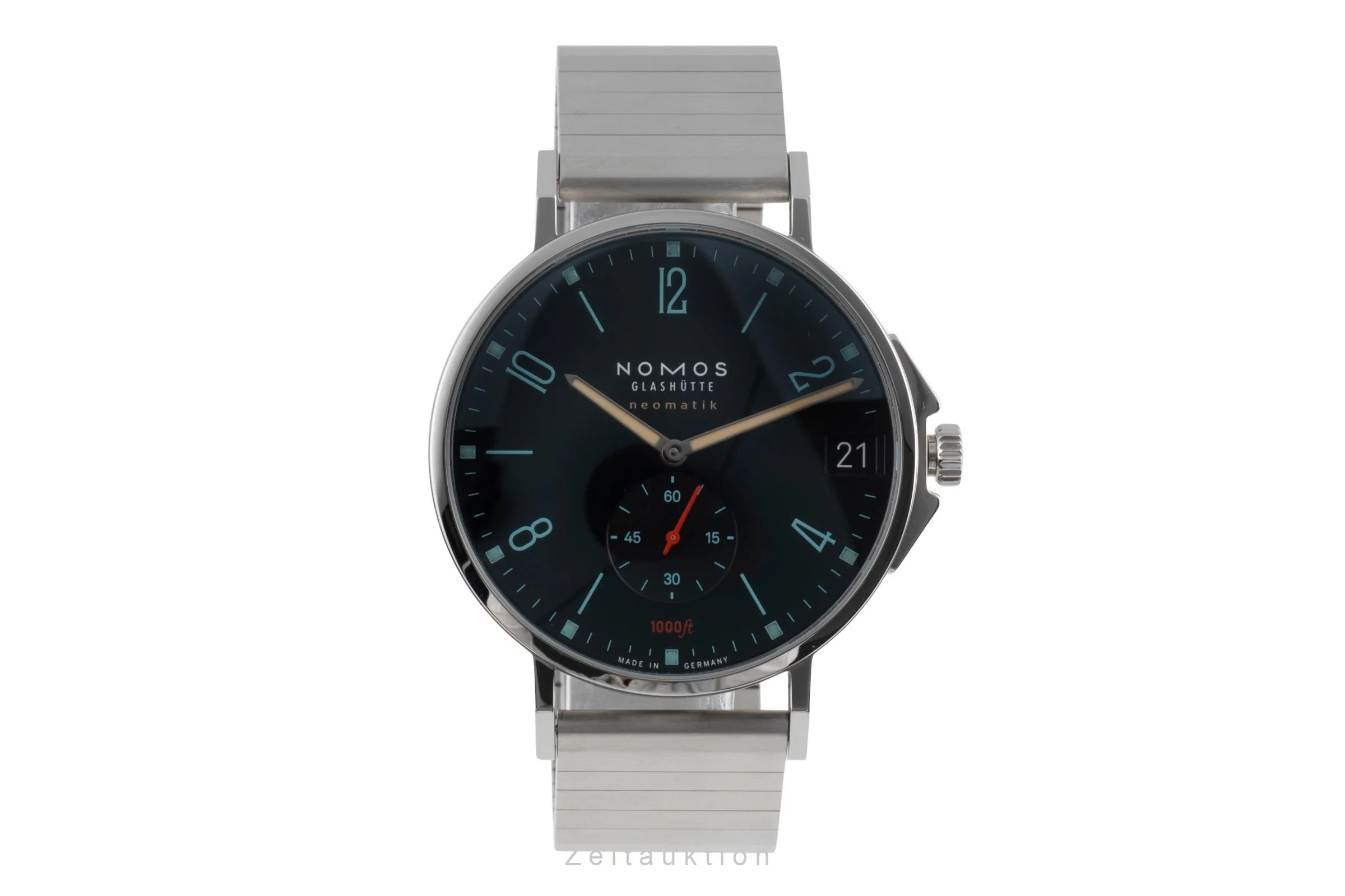 Nomos Tangente Sport steel automatic men's watch 581 LP: 4380EUR  [2504347] - Image 5