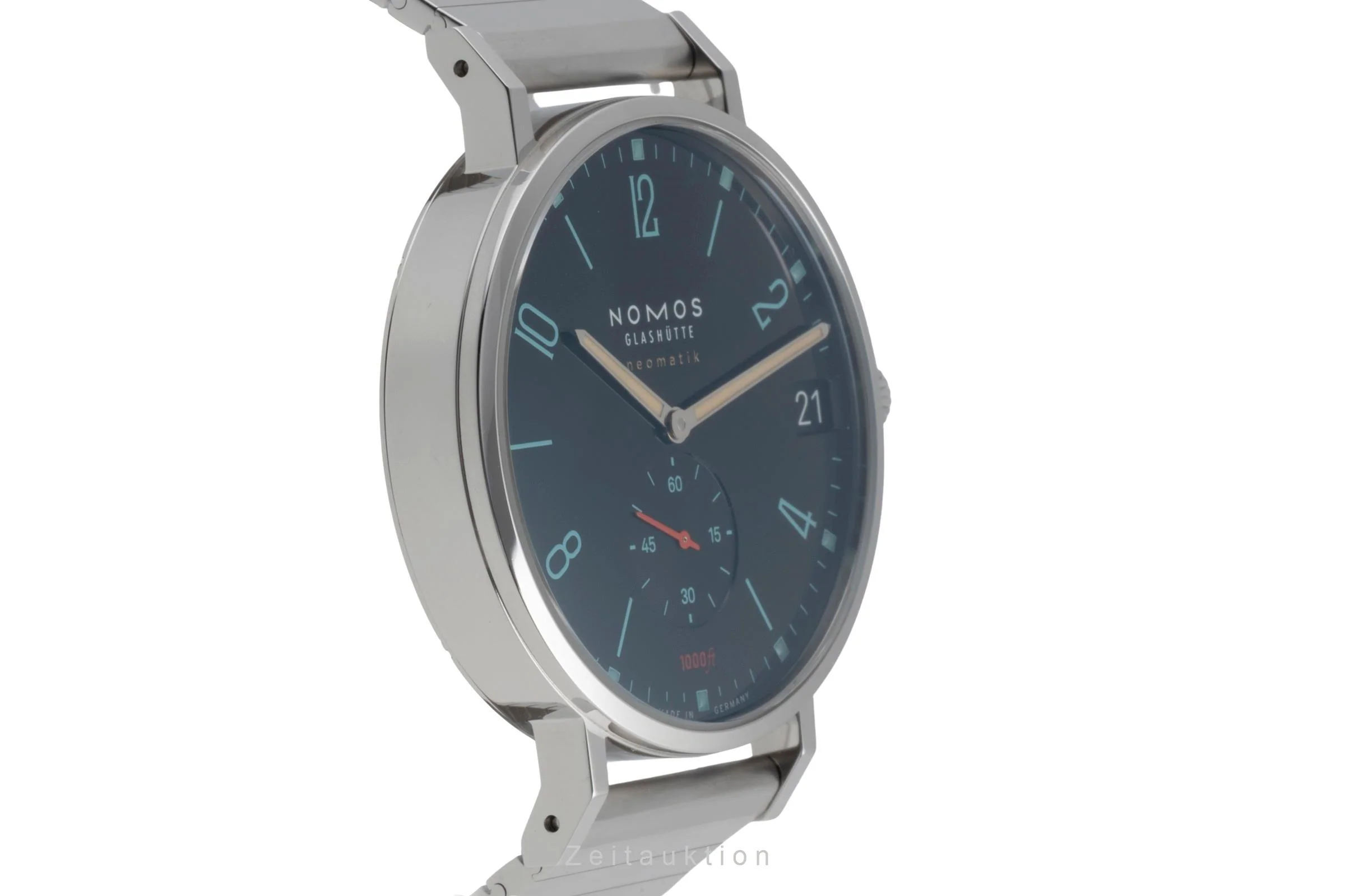 Nomos Tangente Sport steel automatic men's watch 581 LP: 4380EUR  [2504347] - Image 8