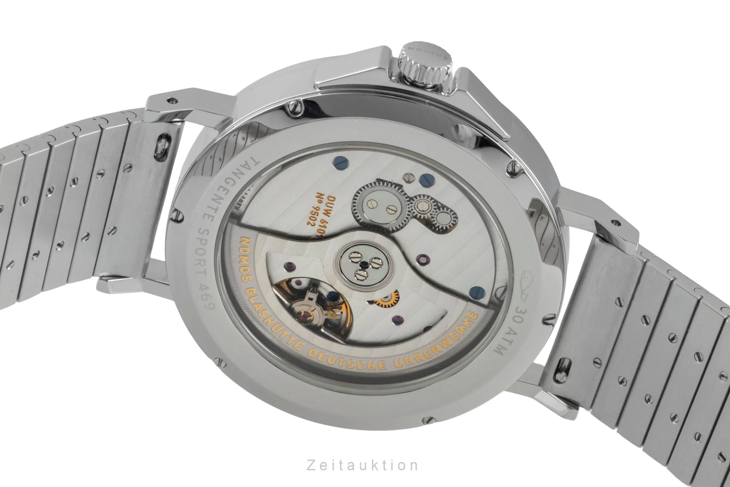 Nomos Tangente Sport steel automatic men's watch 581  [2506055] - Image 12