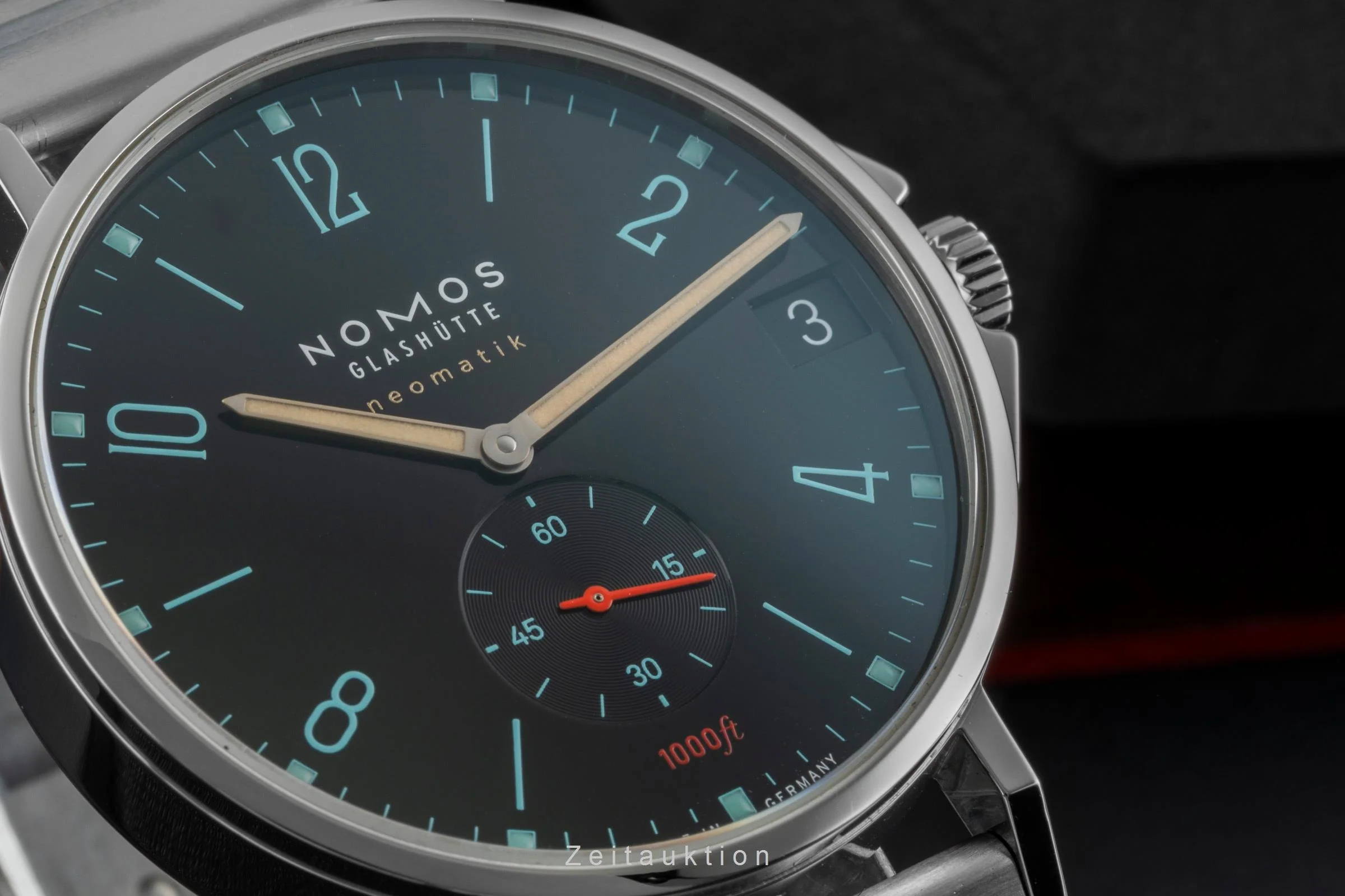 Nomos Tangente Sport steel automatic men's watch 581  [2506055] - Image 14