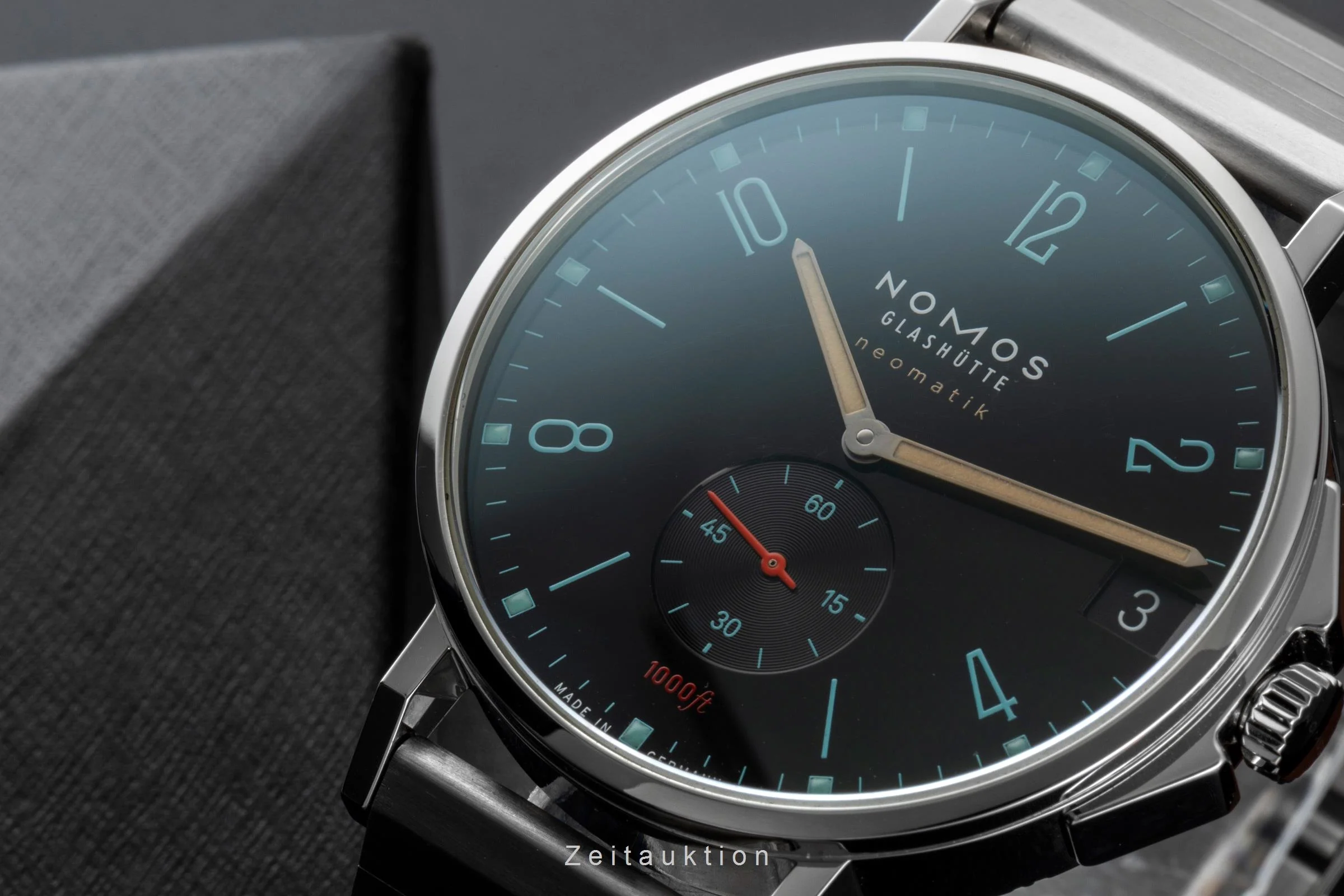 Nomos Tangente Sport steel automatic men's watch 581  [2506055] - Image 15
