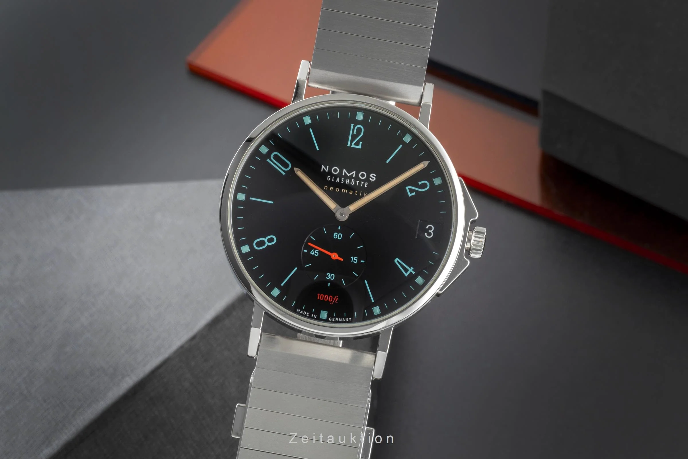 Nomos Tangente Sport steel automatic men's watch 581  [2506055] - Image 2