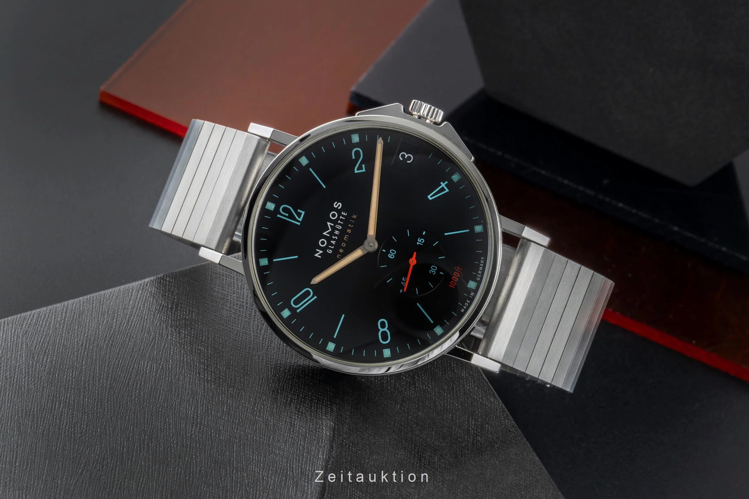Nomos Tangente Sport steel automatic men's watch 581  [2506055] - Image 3