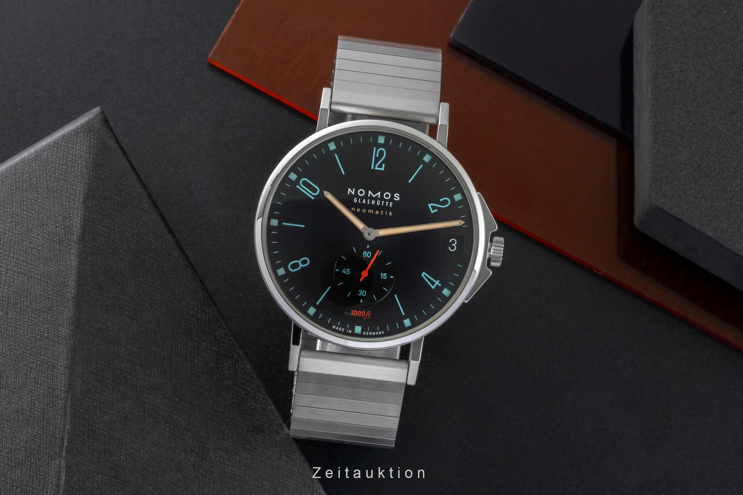 Nomos Tangente Sport steel automatic men's watch 581  [2506055] - Image 4