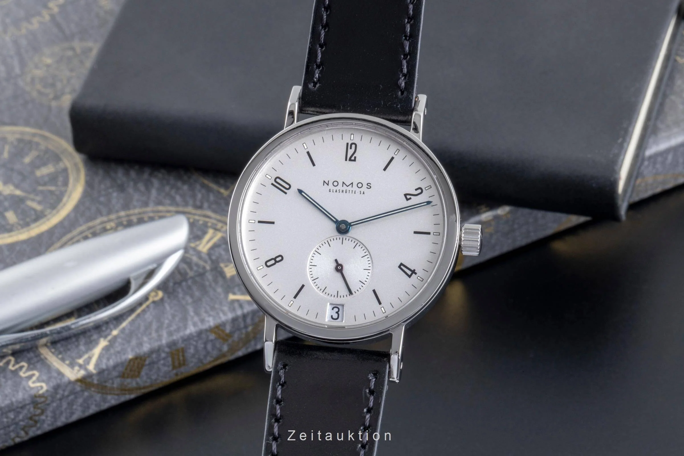 Nomos Tangente Sport steel manual winding men's watch 502  [2501889] - Image 2