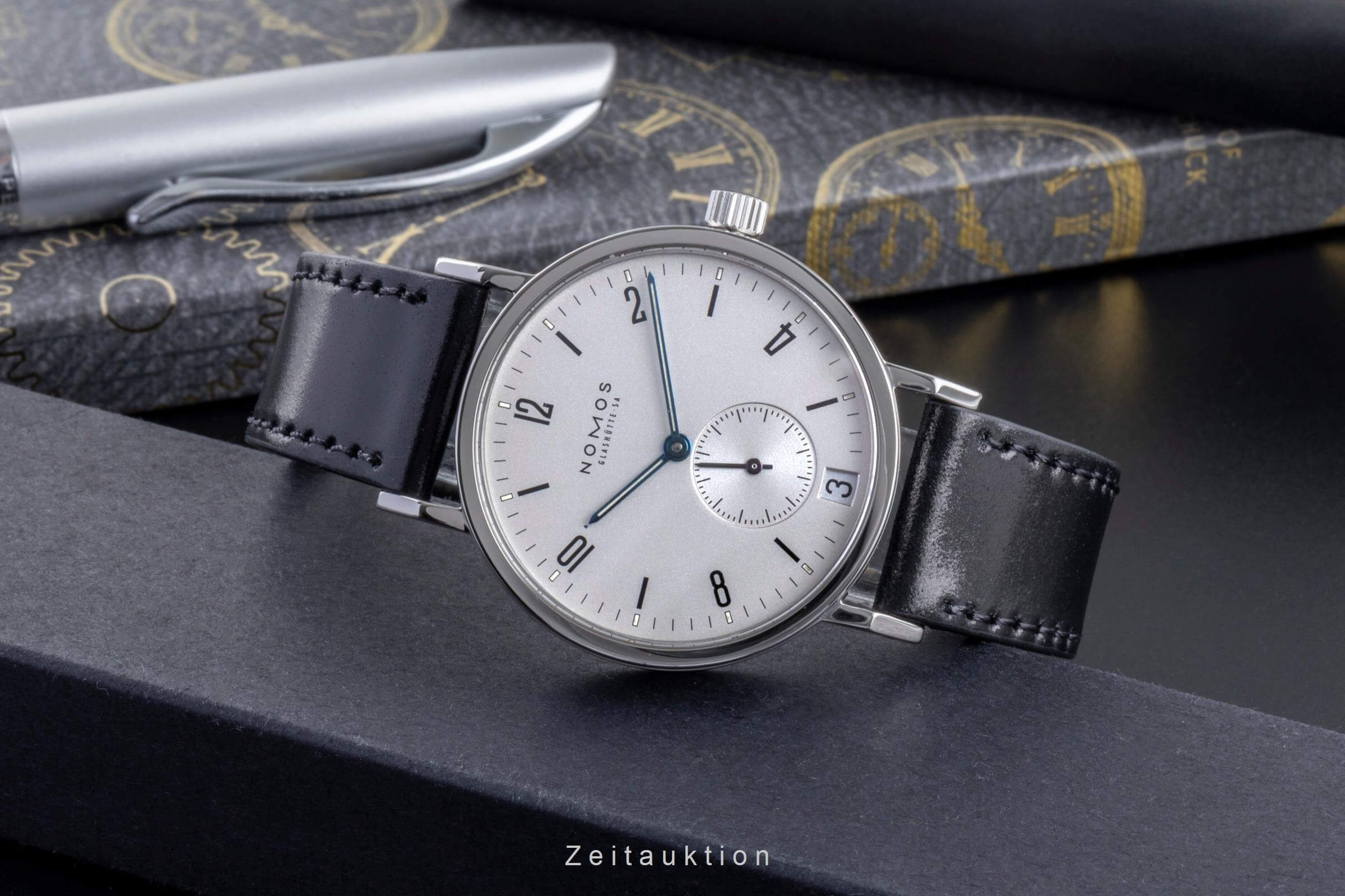 Nomos Tangente Sport steel manual winding men's watch 502  [2501889] - Image 3