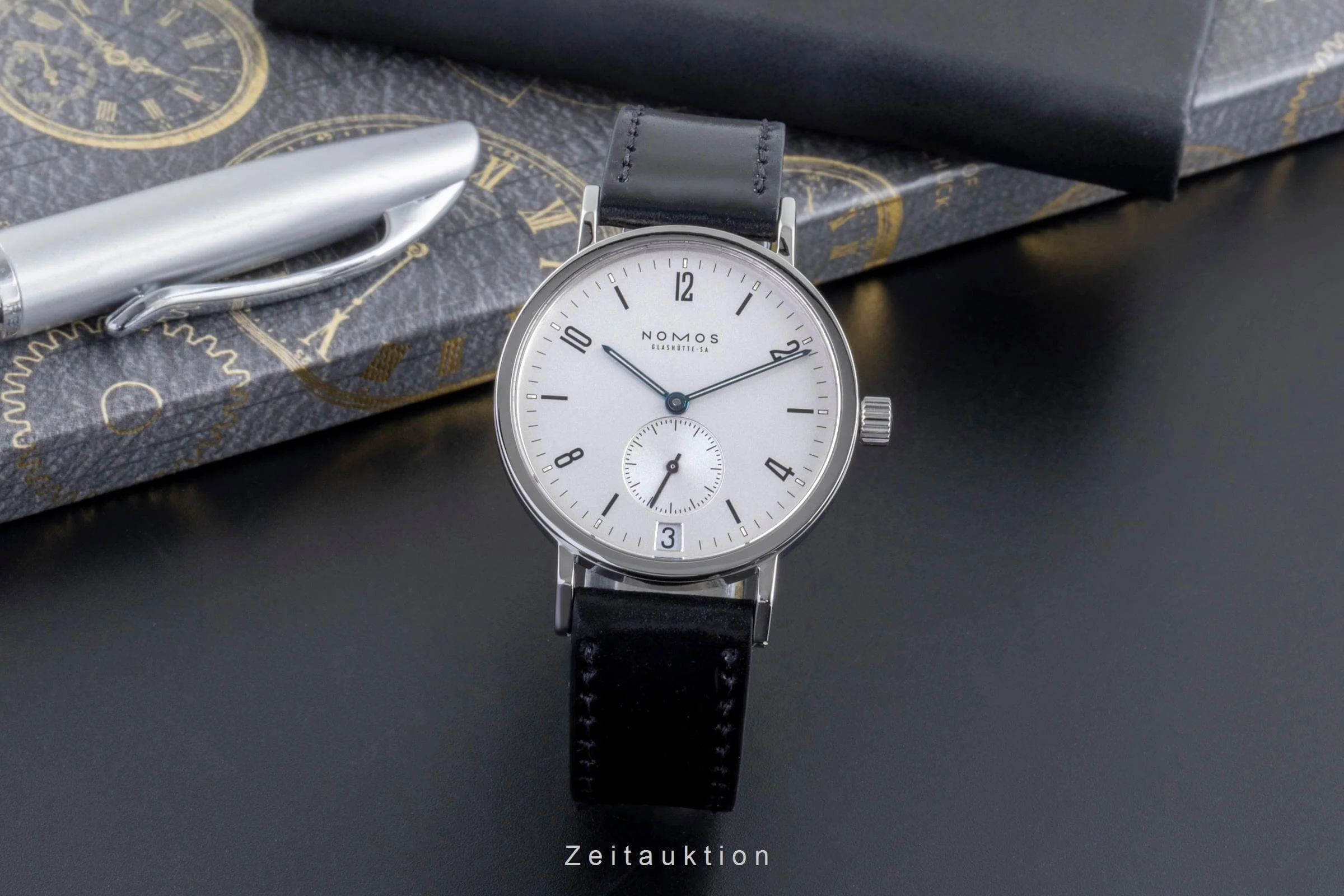 Nomos Tangente Sport steel manual winding men's watch 502  [2501889] - Image 4