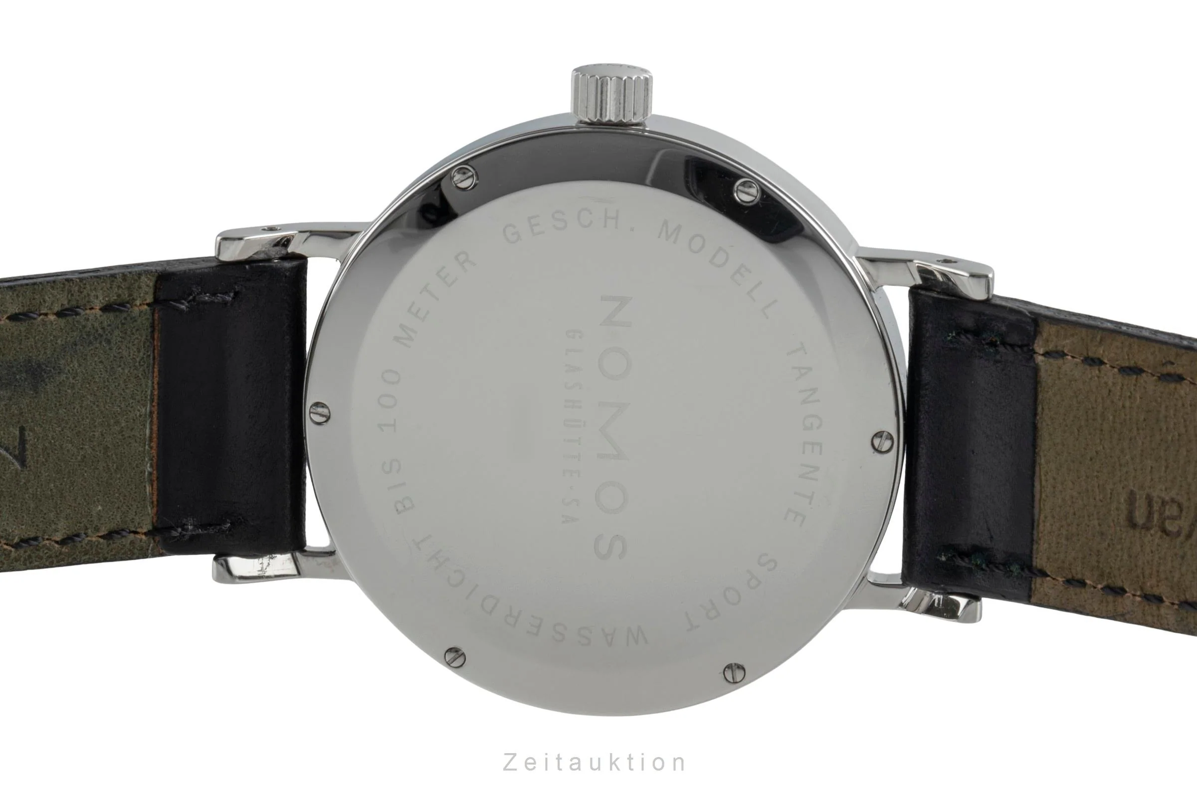 Nomos Tangente Sport steel manual winding men's watch 502  [2505880] - Image 12