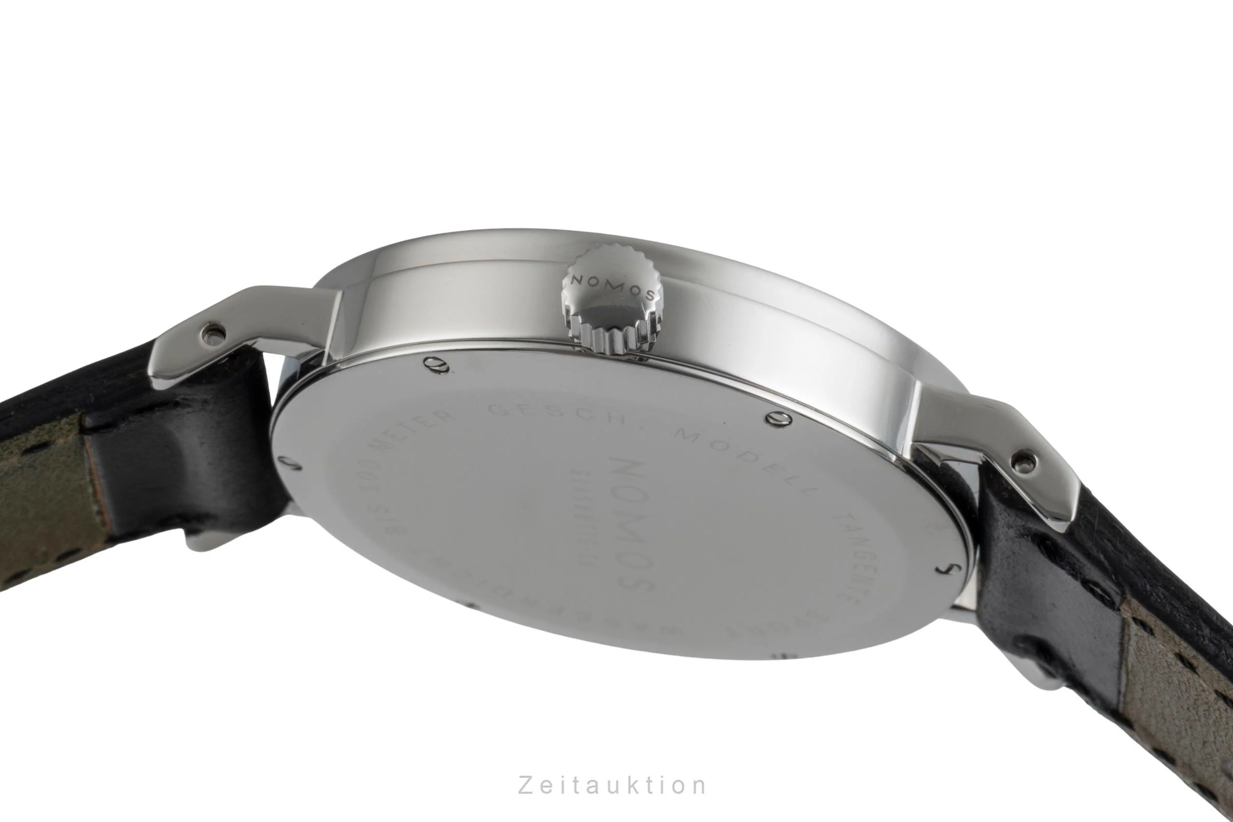Nomos Tangente Sport steel manual winding men's watch 502  [2505880] - Image 13