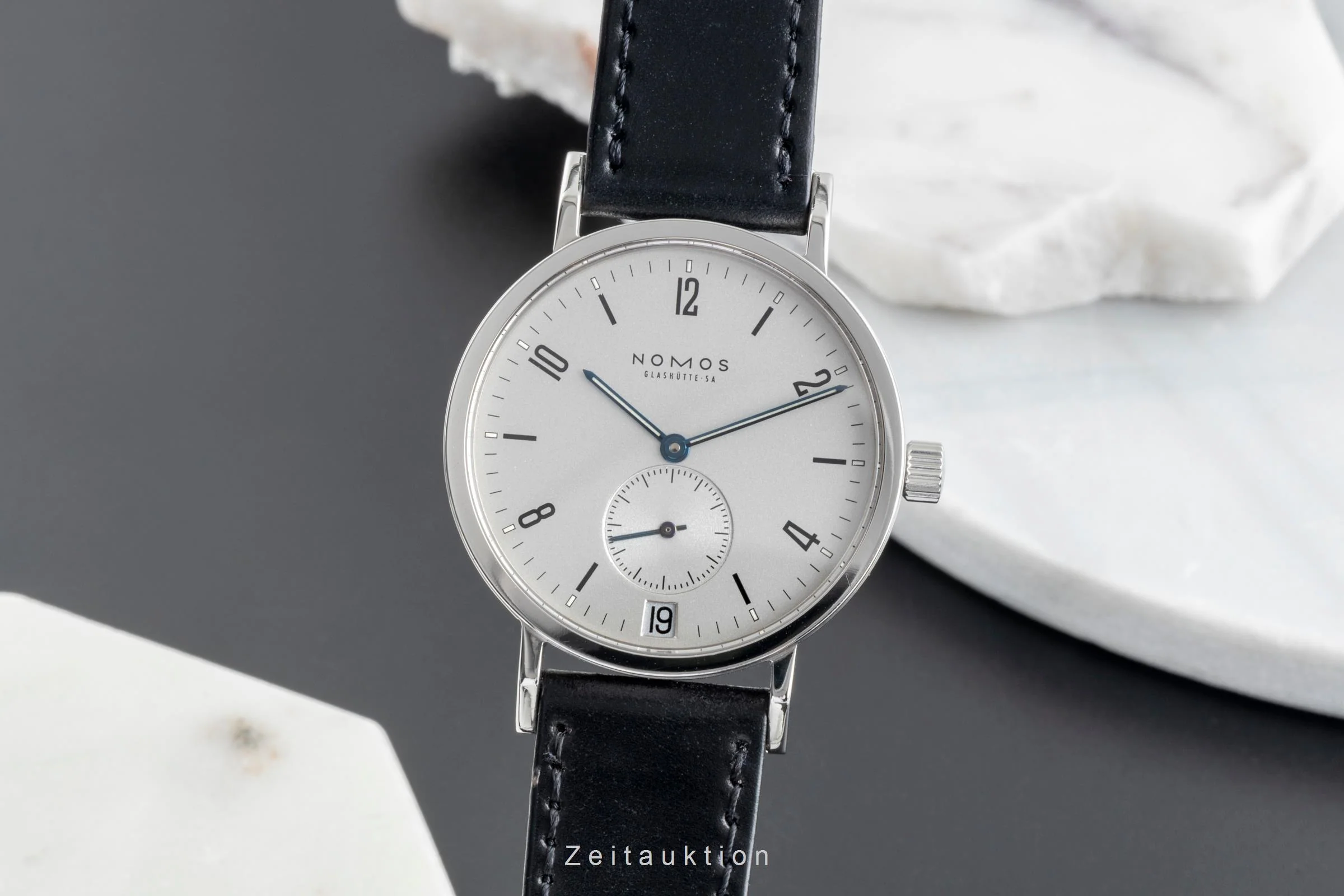 Nomos Tangente Sport steel manual winding men's watch 502  [2505880] - Image 2